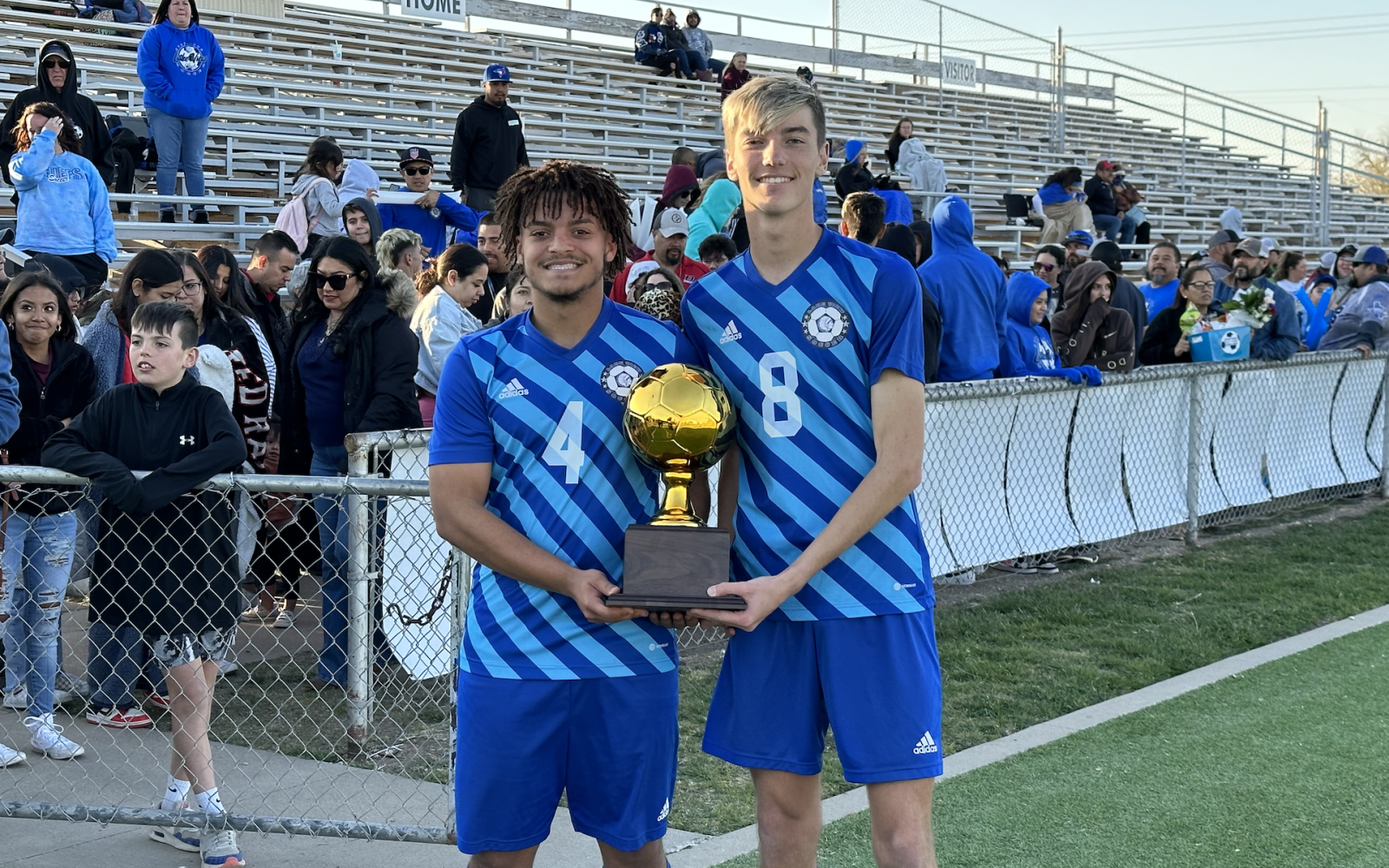 Lake View's Tyler Dunn and Christian Gatlin