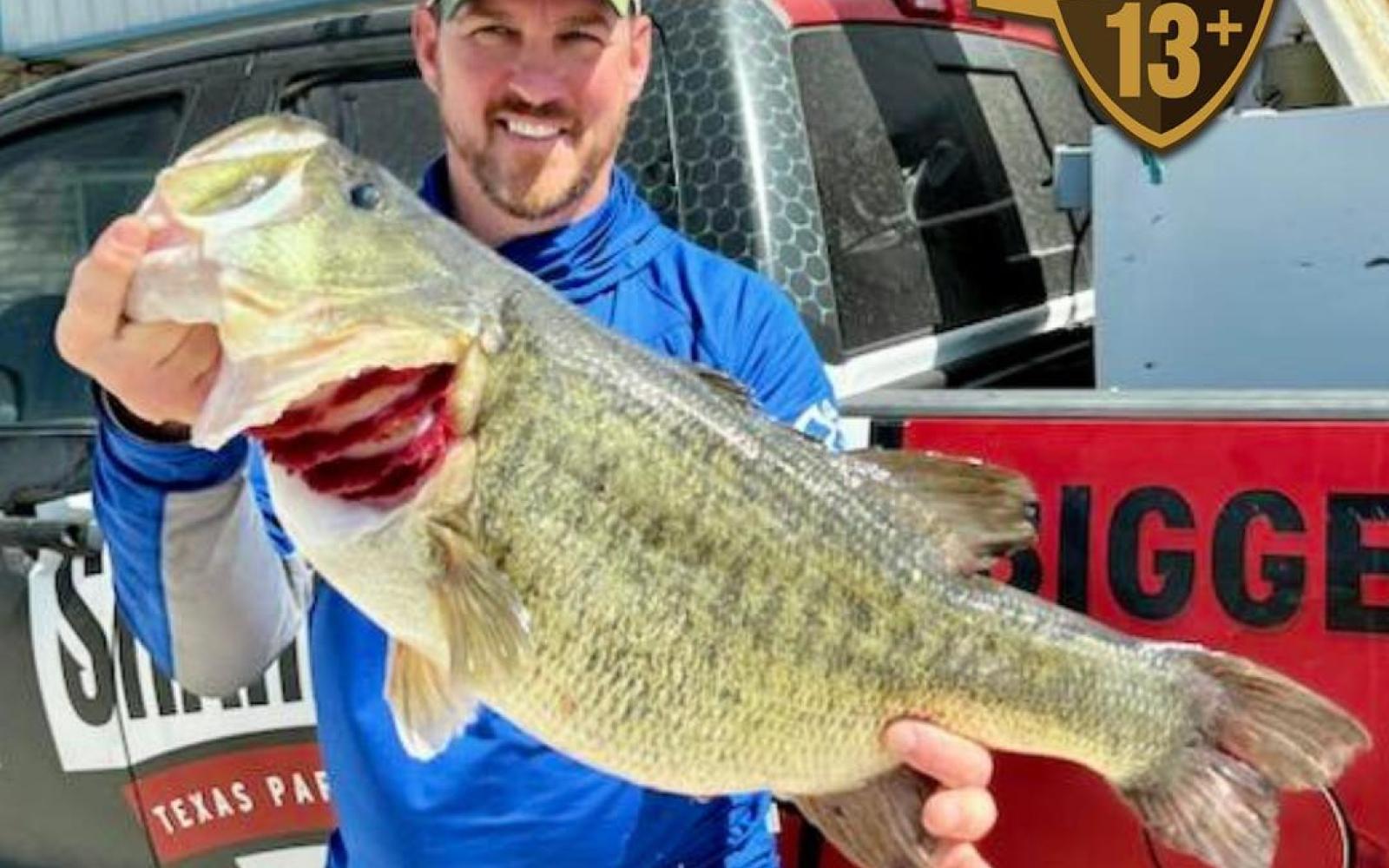 Ryan Muhlig Legacy Lunker O.H.Ivie 3.17.23 (Courtesy/TPWD)