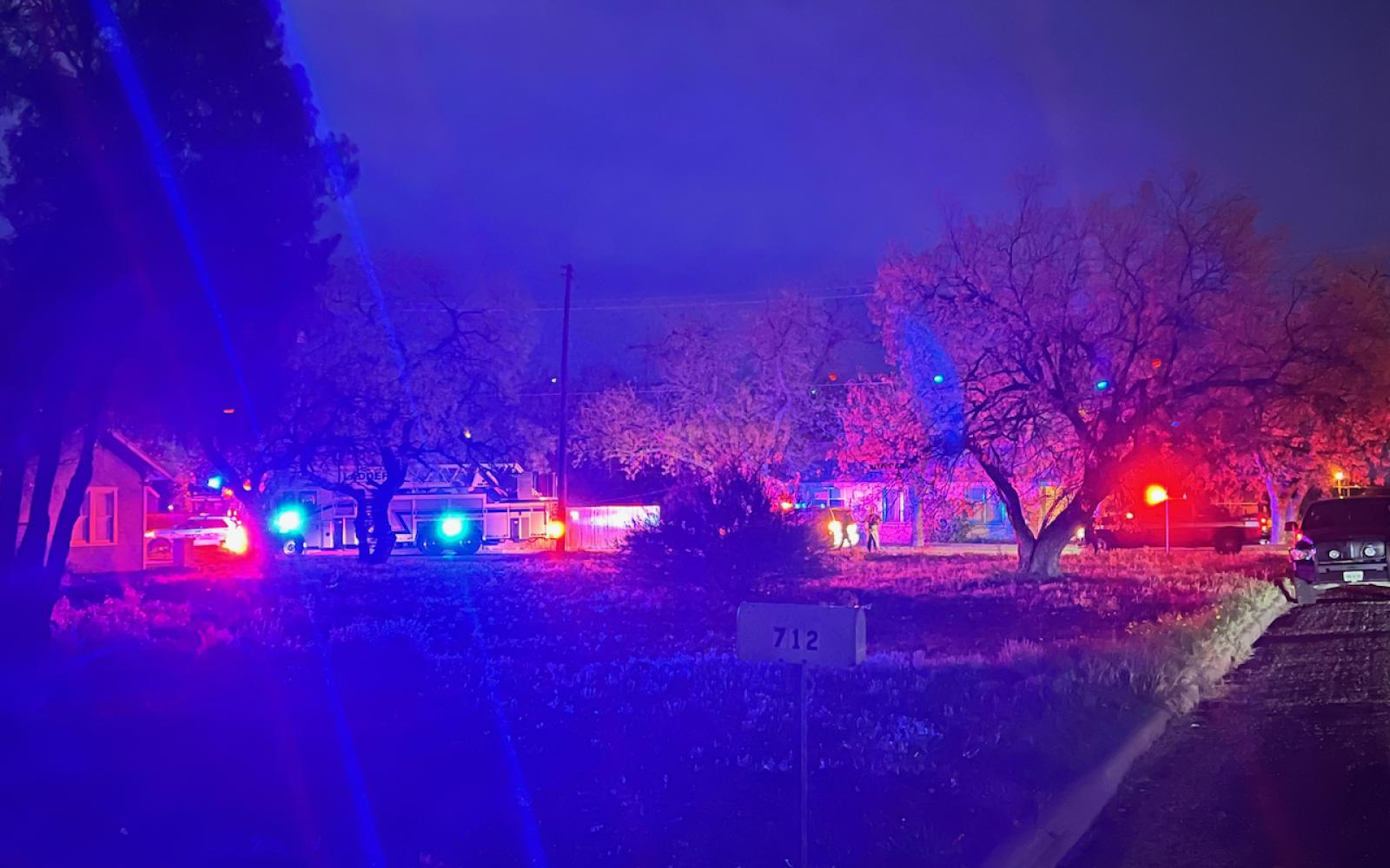 Police Respond to Shooting in Dark Alley