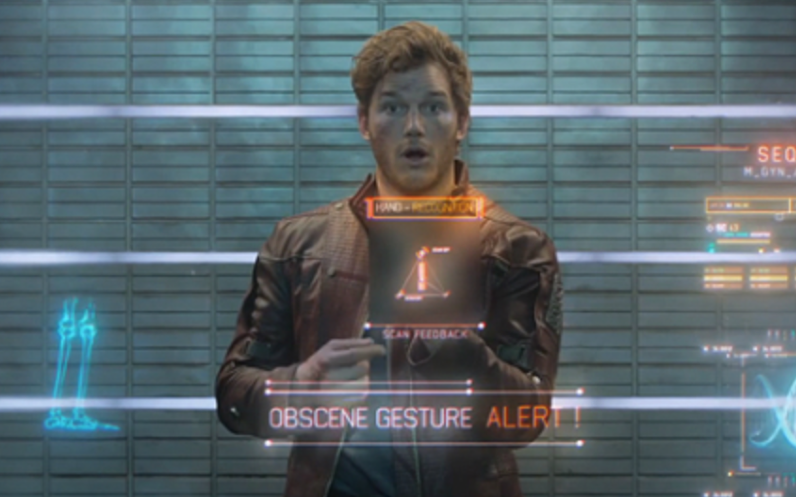 Offensive Gesture - Guardian of the Galaxy (Courtesy/With an Accent)