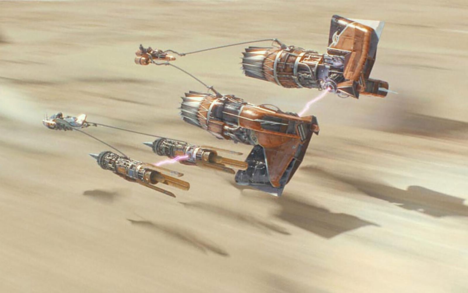 Pod Racing (Courtesy/starwars.com)