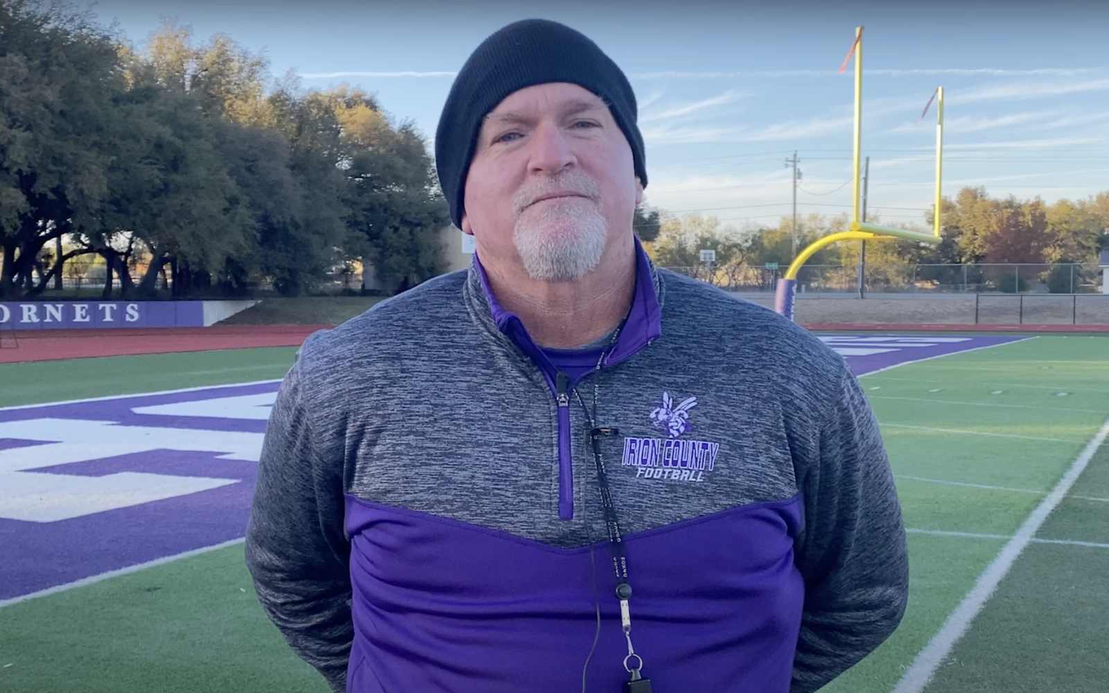 Irion County's Head Coach Don Coffell