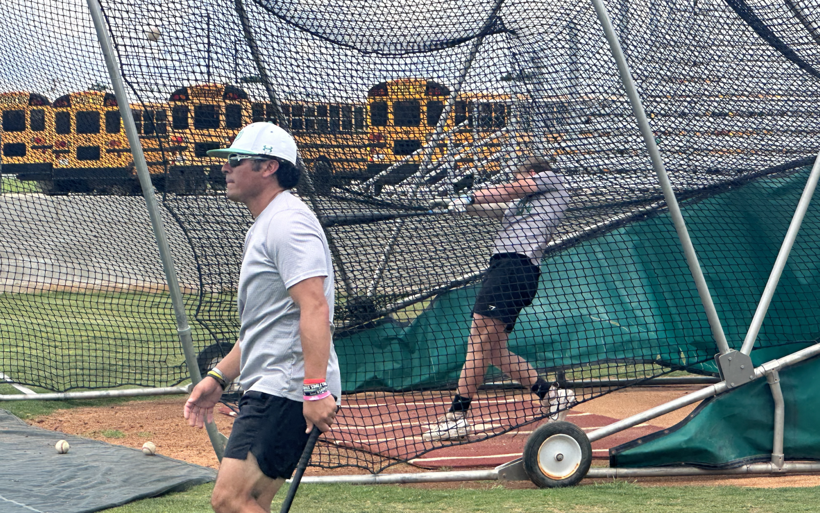 Wall Hawks Baseball at Practice