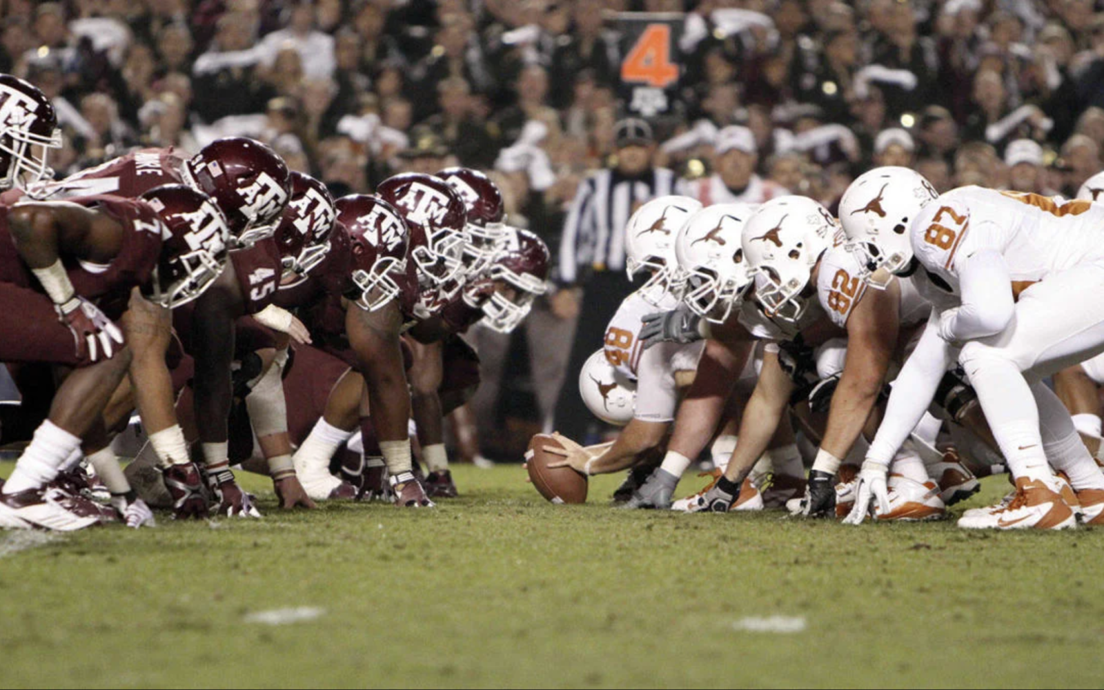 Texas A&M versus Texas