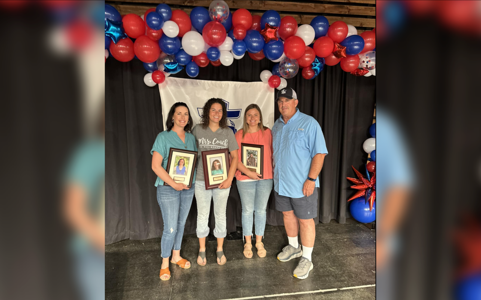 Concho Valley FCA's Coaches of the Year: Kim Schwartz, Robynn Jones, and Taylor Howie