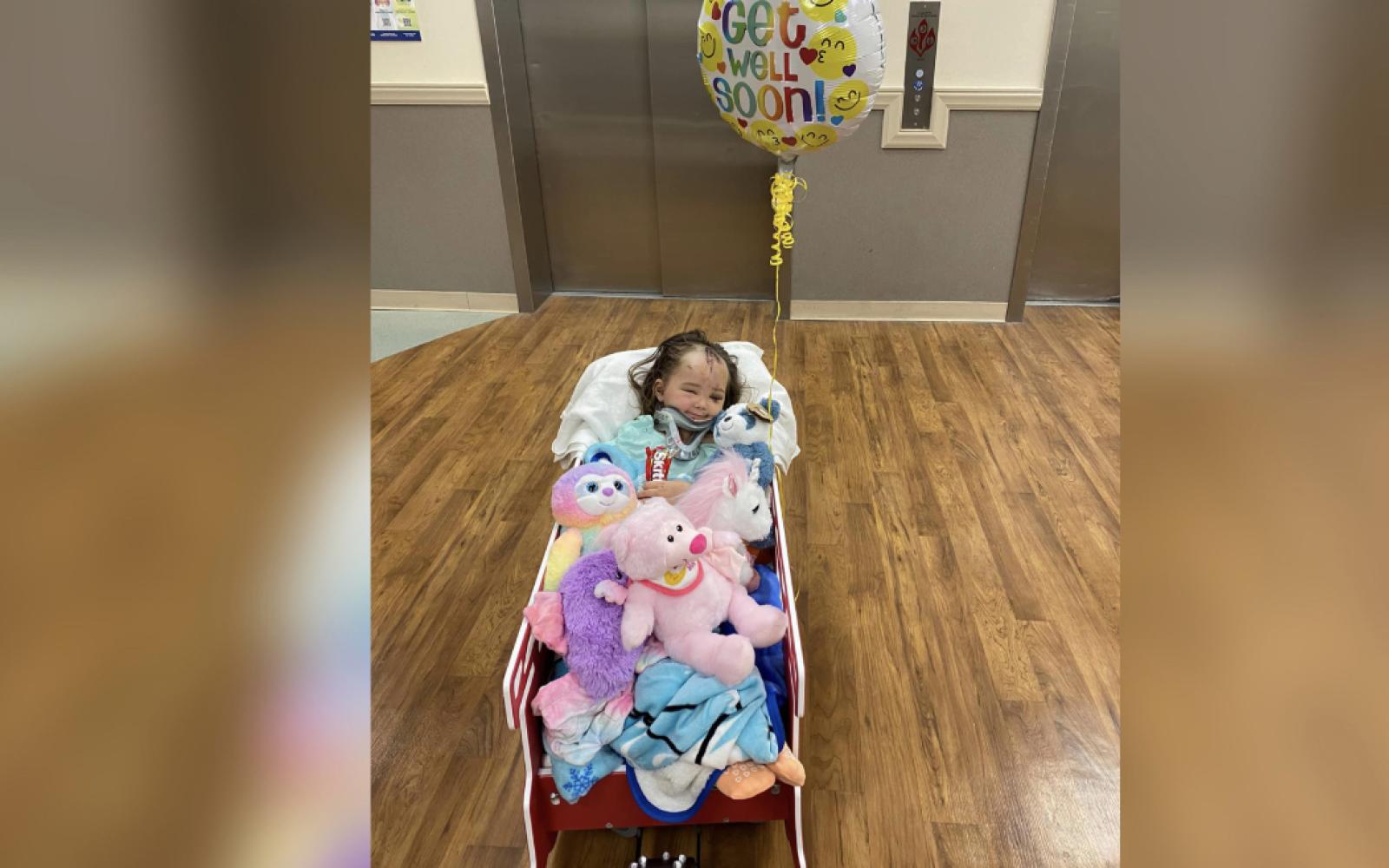 Mya is Released from the Hospital