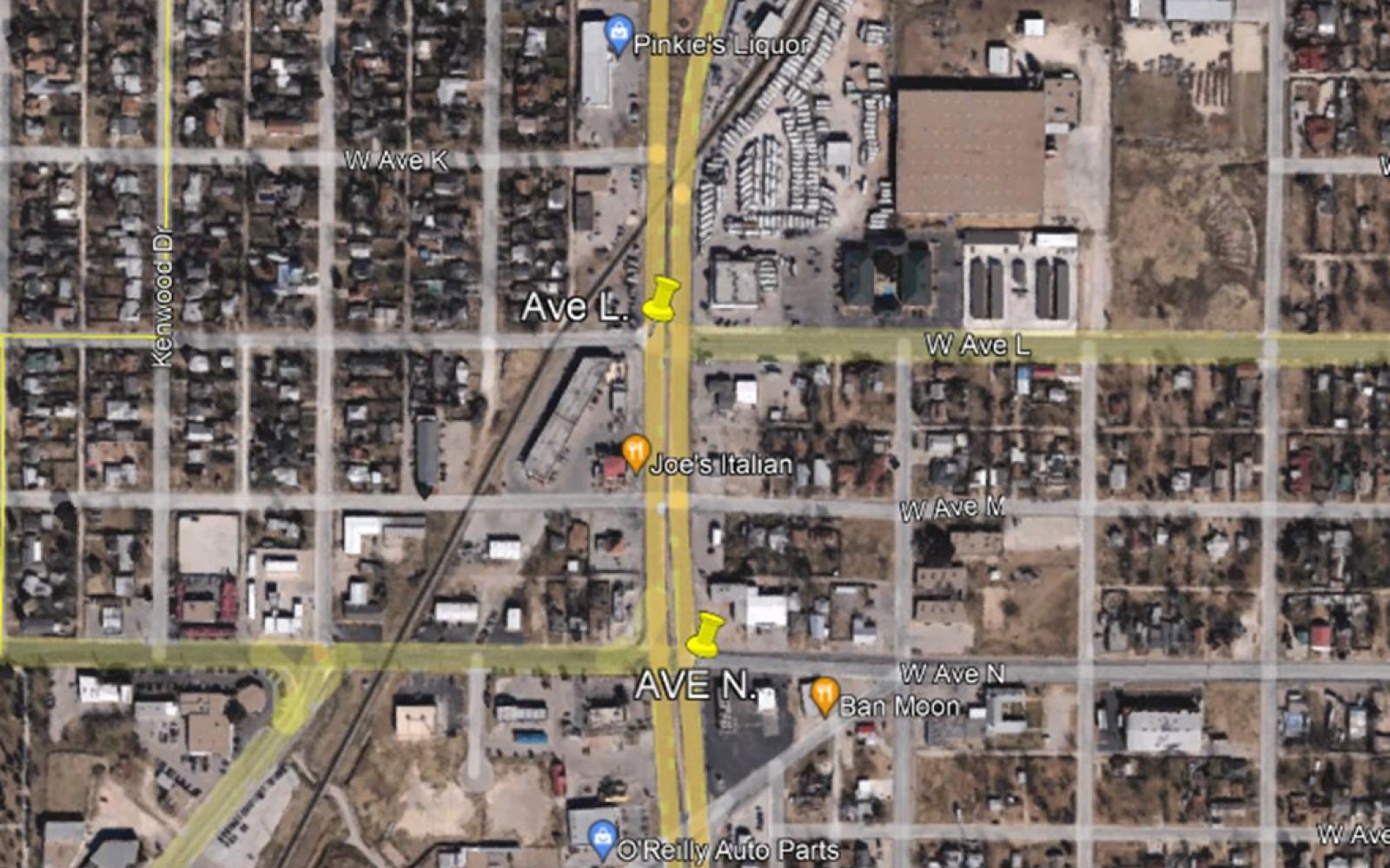 TxDOT Traffic Signal Work Bryant & L (Courtesy/TxDOT)