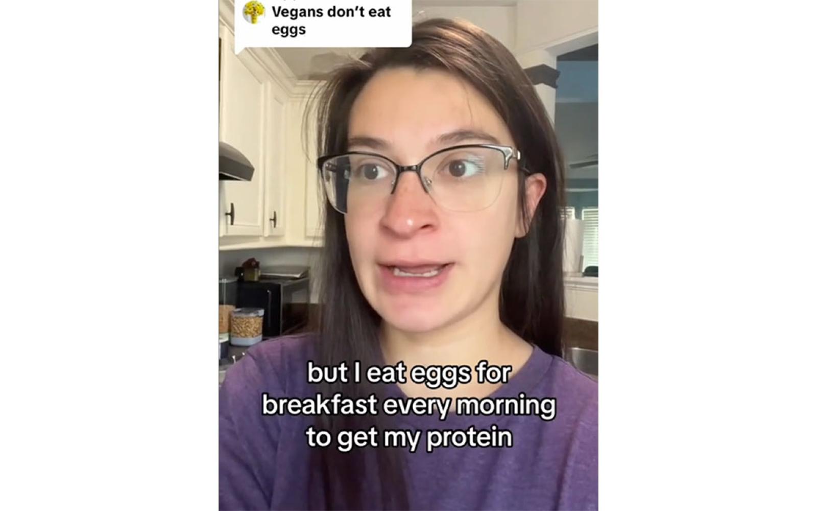 Vegan Egg Eater