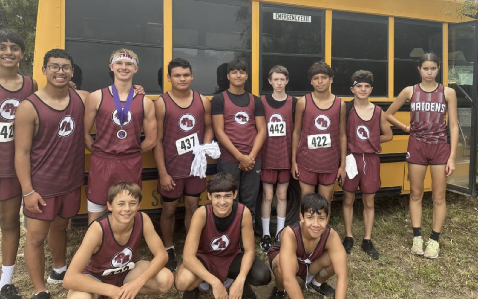 Paint Rock High School 2023 Cross Country Team