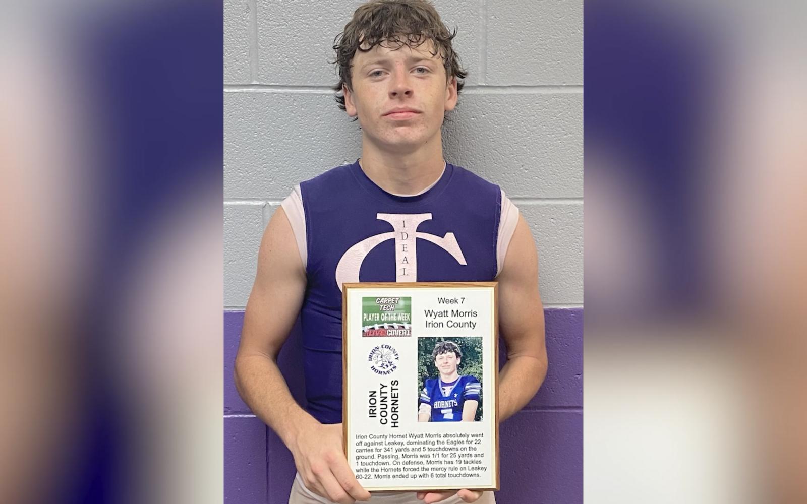 Irion County Hornets Wyatt Morris