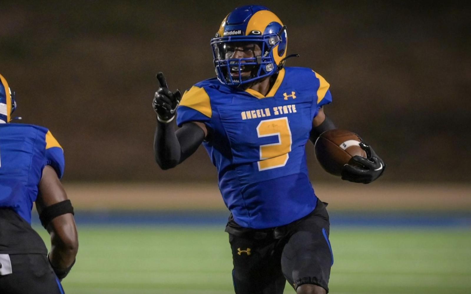 Angelo State Rams Andrew Pitts