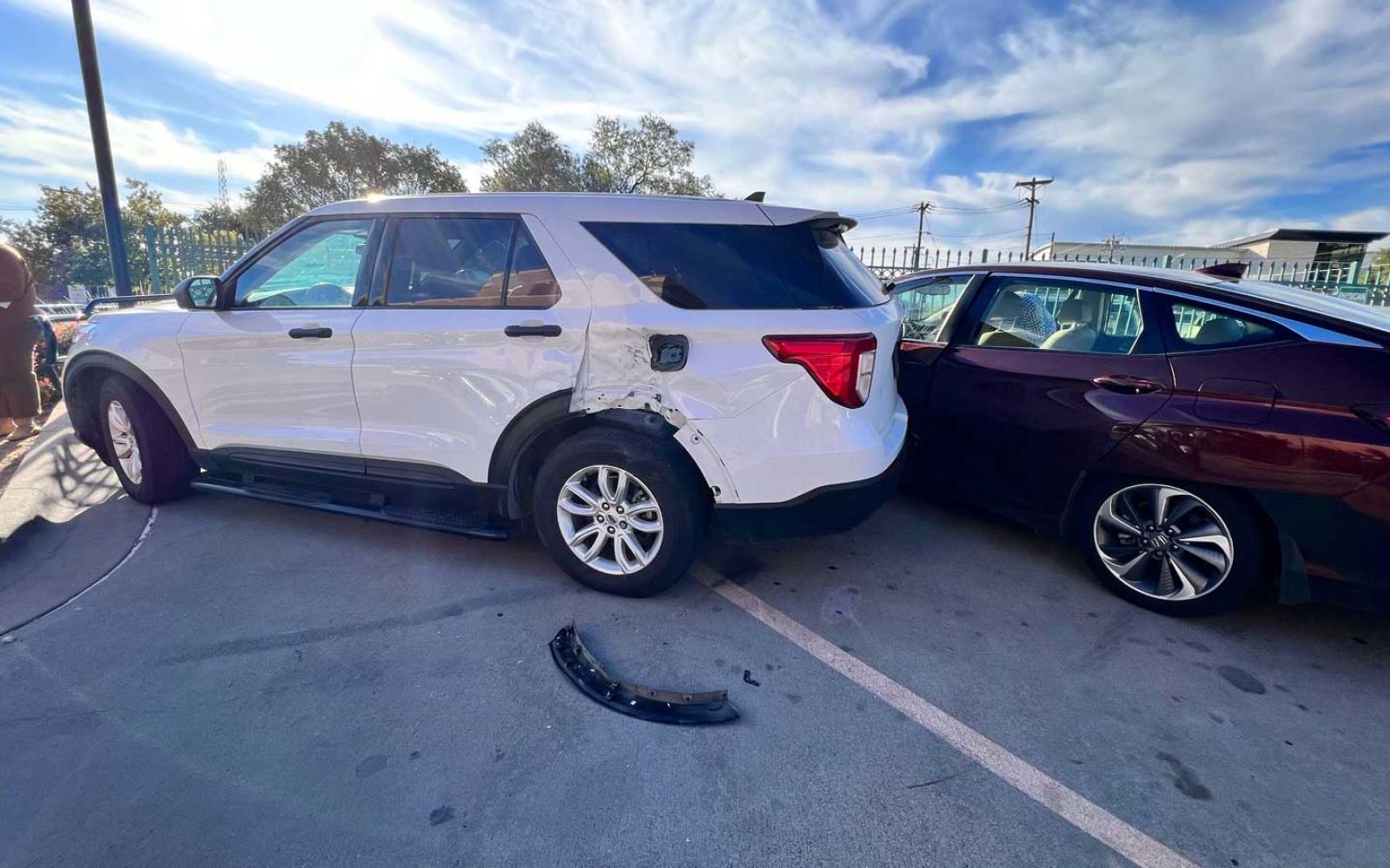 Hit-and-Run Driver Inflicts Extensive Damage in Shannon Clinic Parking Lot