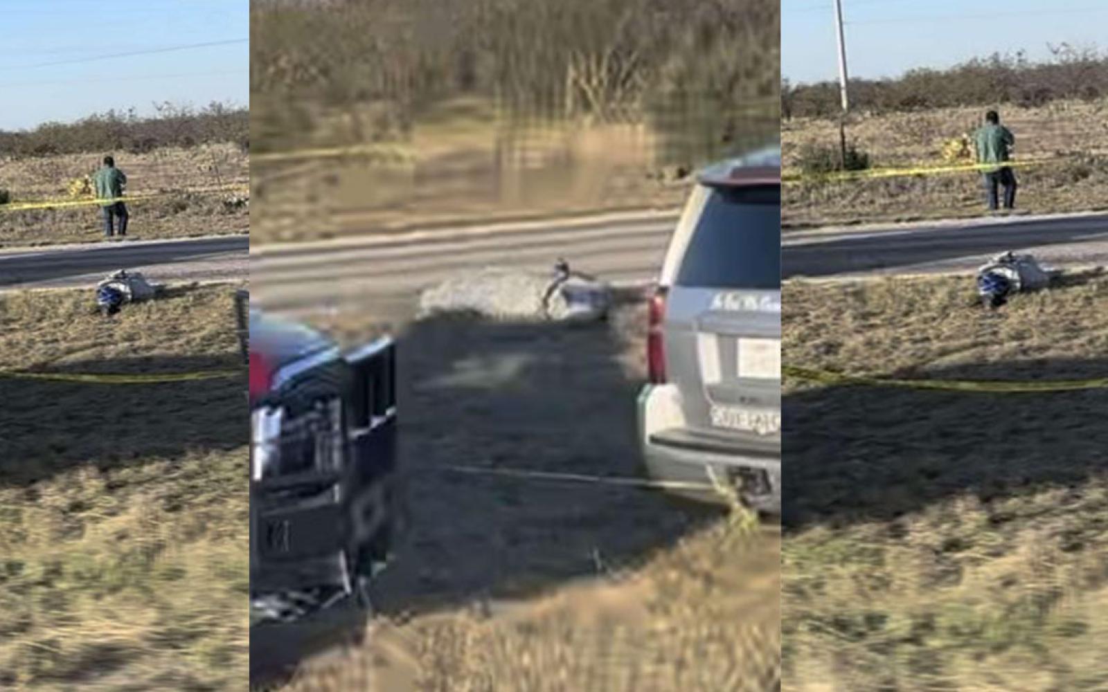 Witnesses reported finding a body bound in duct tape and wrapped in a tarp on the side of Interstate 10 near Ozona on Nov. 17, 2023.