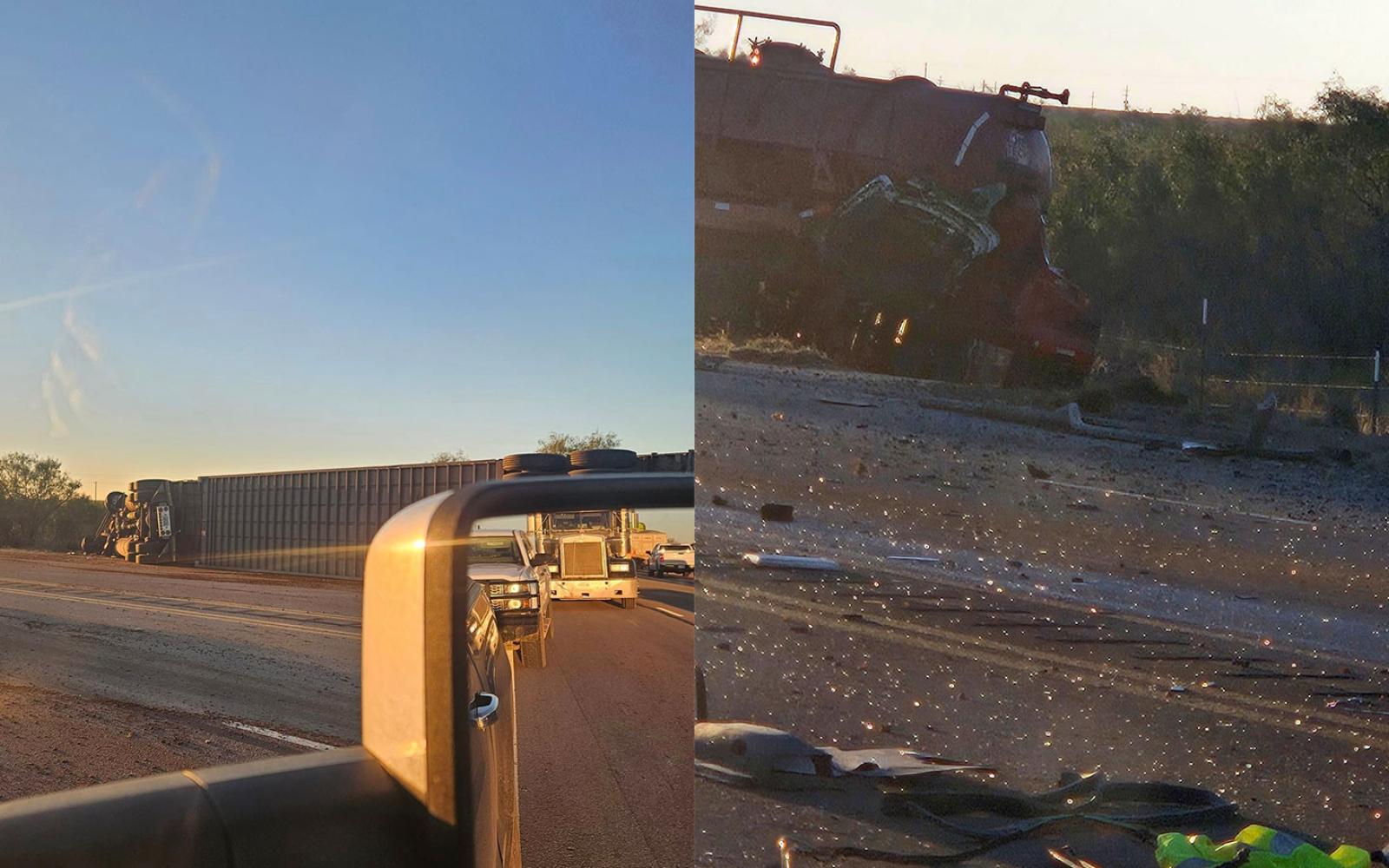 A severe crash involving multiple 18-wheelers has led to the closure of TX 158. The critical route that links Midland to Garden City and beyond, including San Angelo, has been shut down for approximately five hours. Authorities have informed the public to anticipate extended closures into the late hours of the evening.