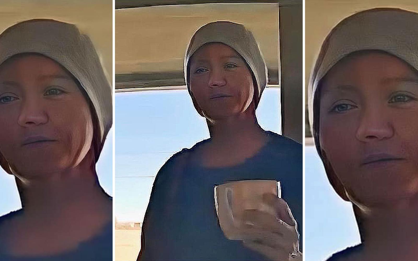 The person the Bandera County Sheriff believes murdered Robert "Bob" Isaacks, Freda Michelle Thomas. She is at-large as of Nov. 23, 2023. Authorities ask if you have seen her or the green Jeep pictured above to contact the Bandera County Sheriff's Office (830) 796-3771 or your local law enforcement.