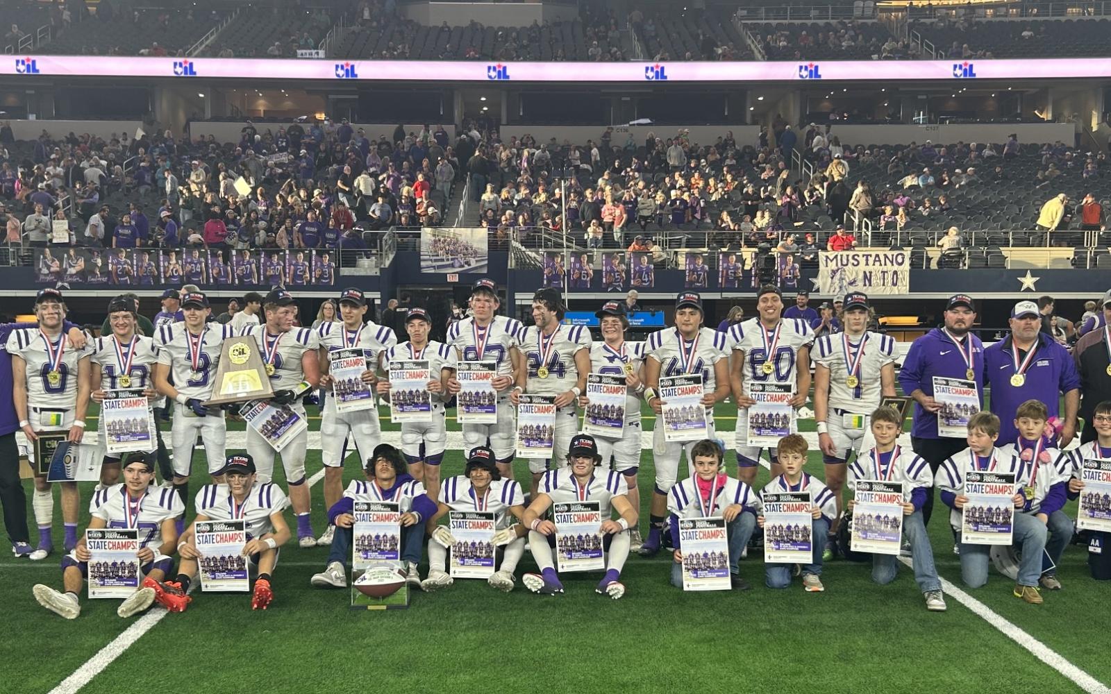 2023 1A Divison II State Champions: Benjamin Mustangs