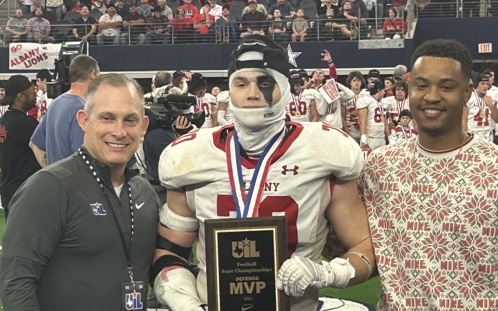 2A Division II Defensive MVP Zane Waggoner