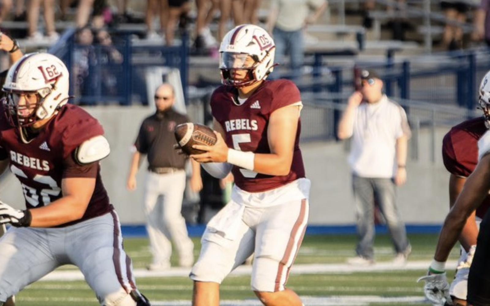 Midland Legacy Quarterback Marcos Davila