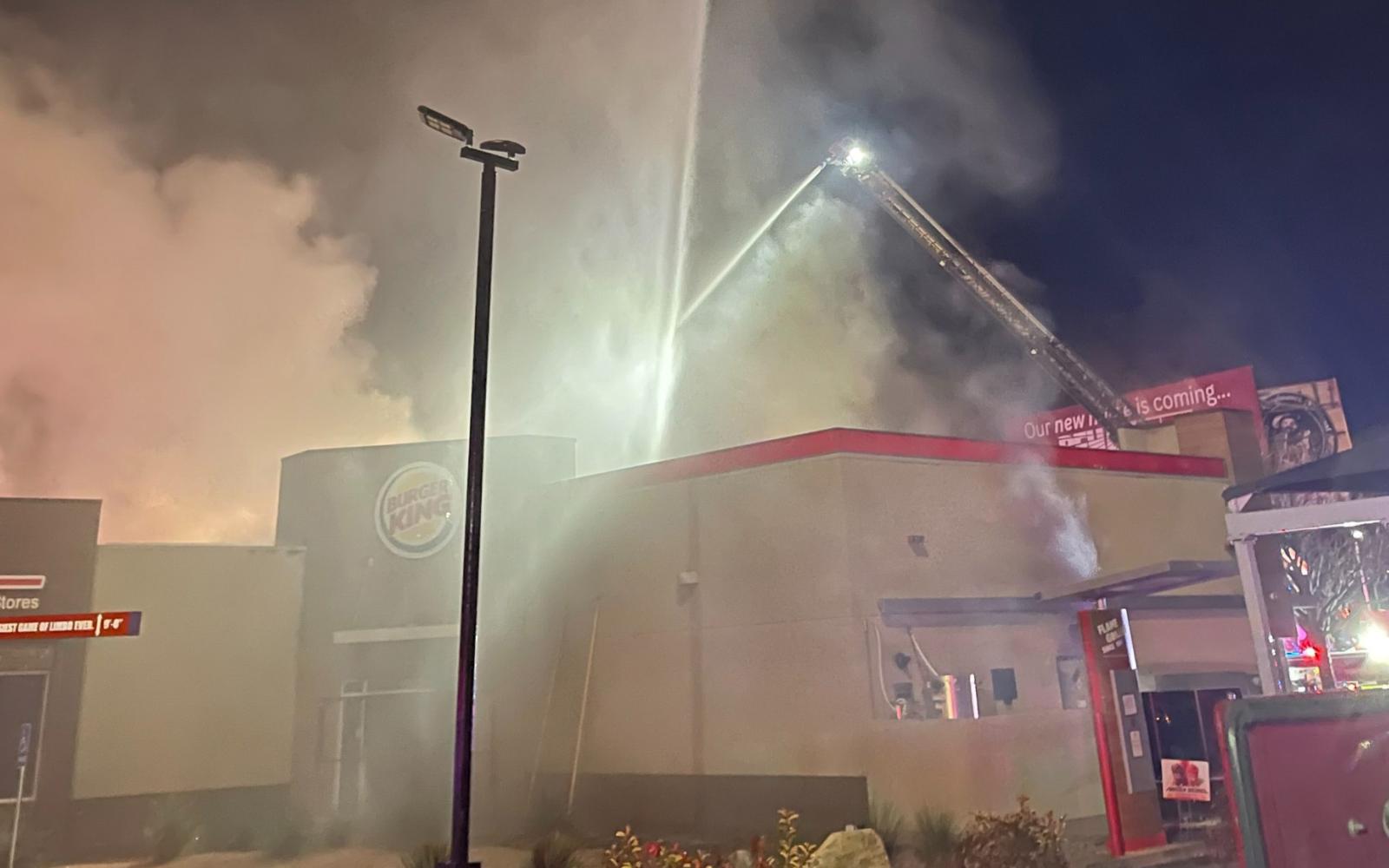 The Abilene Fire Department is working an early morning structure fire on the 1600 block of Antilley Road. The building is a total loss. 