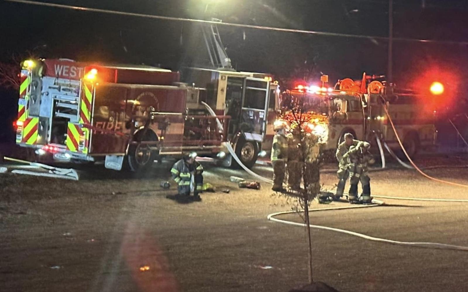 House Fire Gholson Fire Department  6