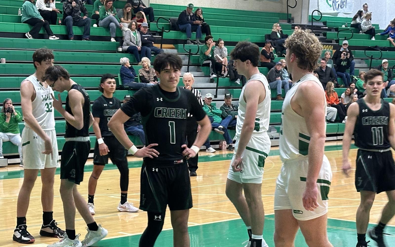 Grape Creek in action against the Wall Hawks