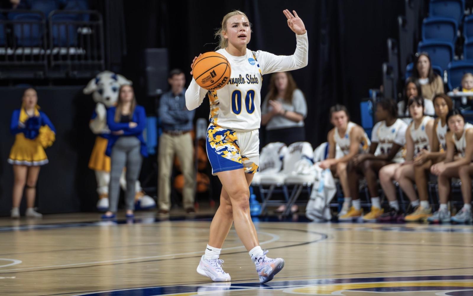 Angelo State Rambelles Landry Morrow