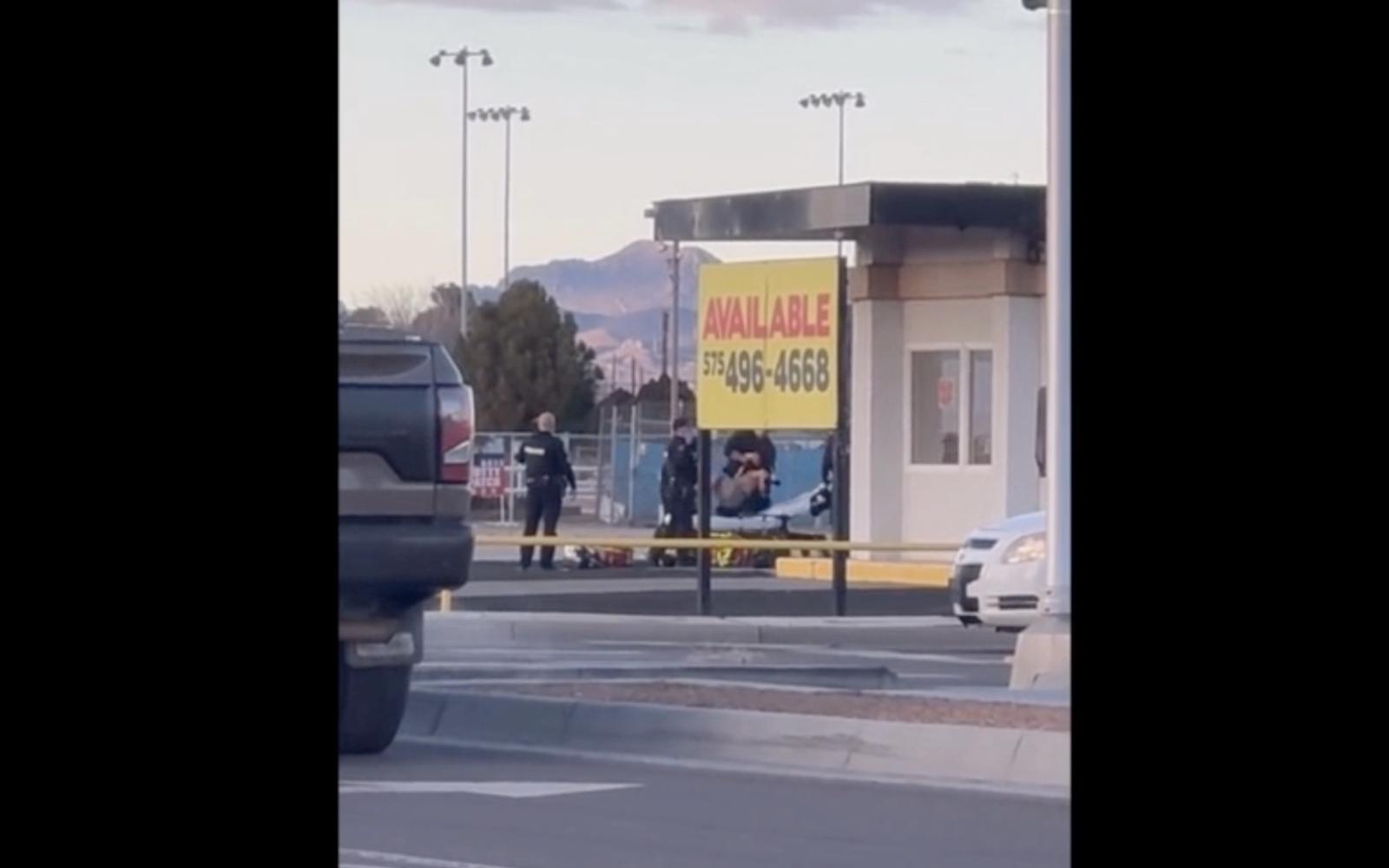 Screen Grab from Stabbing Video