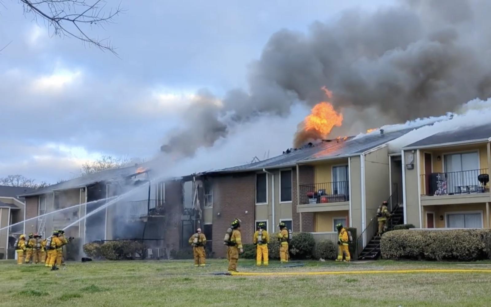 Texas City Apartment Fire