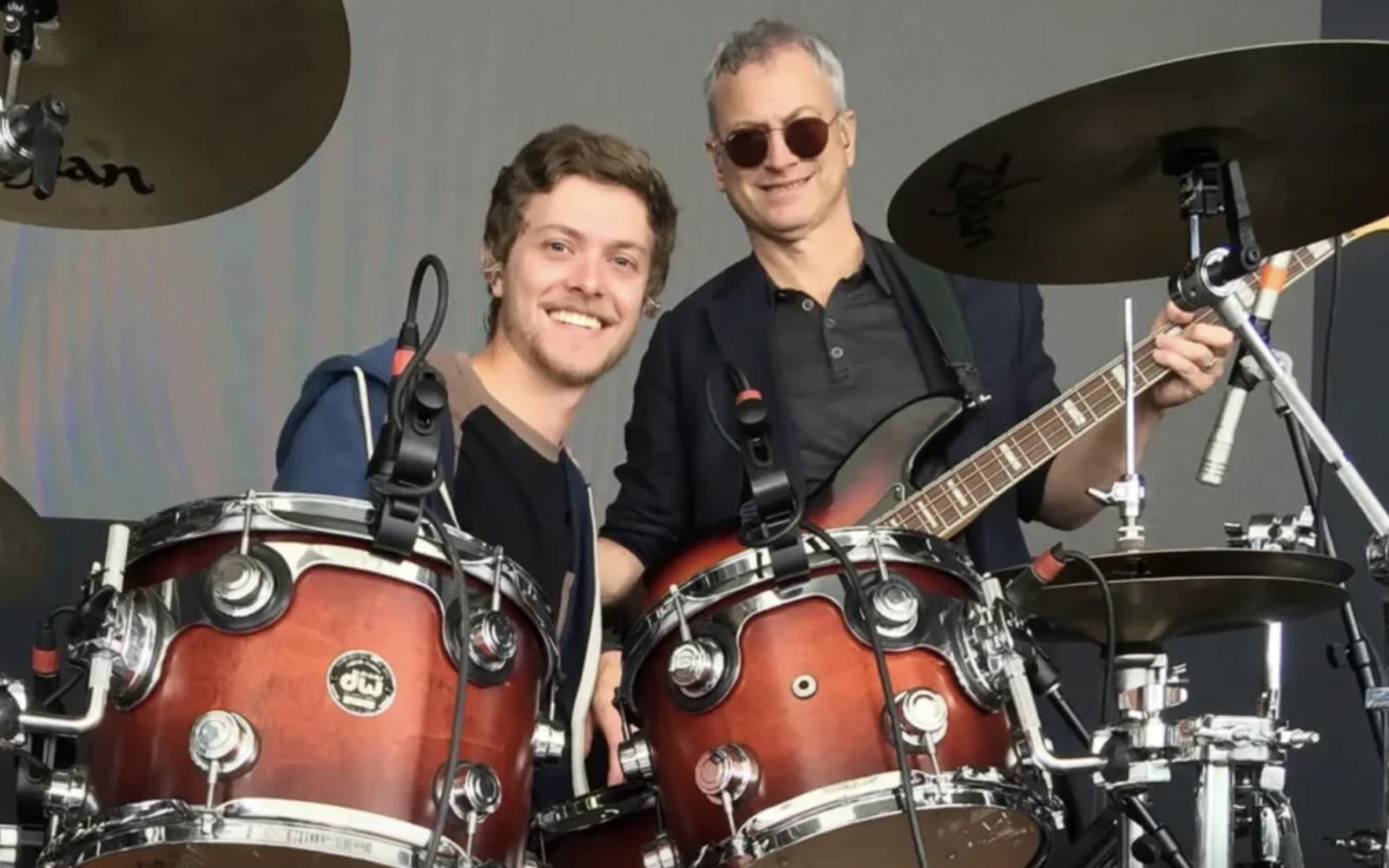 Actor Gary Sinsie and Son Mac