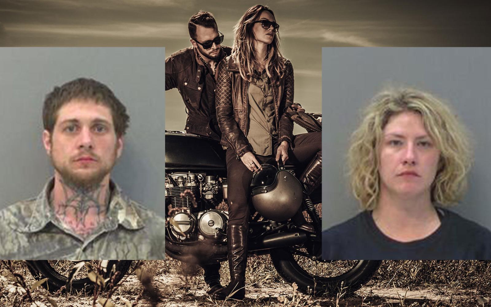 Dustin Rose, 32, and Brandi Bower, 30, were arrested after leading Concho County Deputies on a 24-hour manhunt.