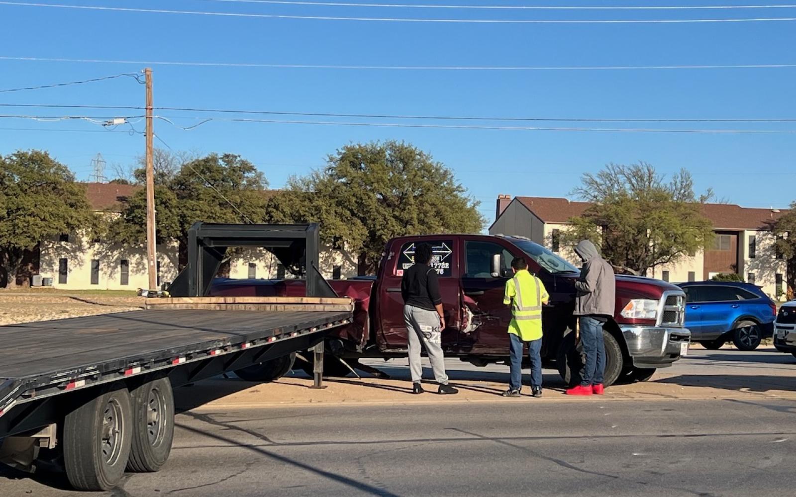 The Ram driver brazenly admitted that the traffic light had already turned a glaring red as he thundered halfway through the intersection.