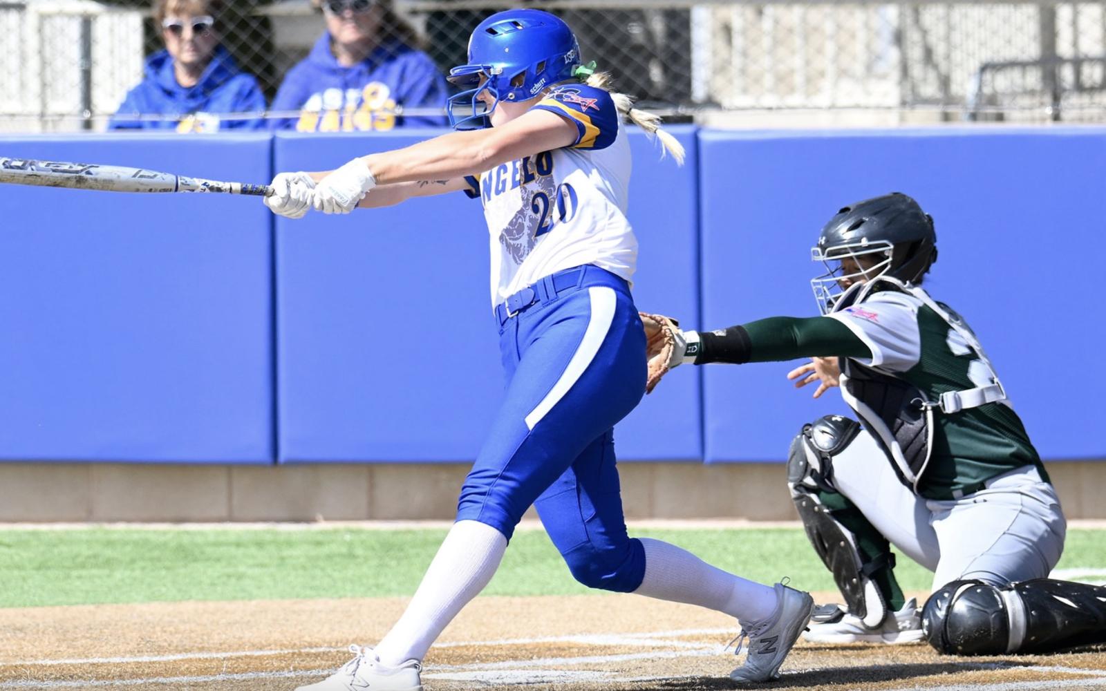 Angelo State Belles Keilei Garcia