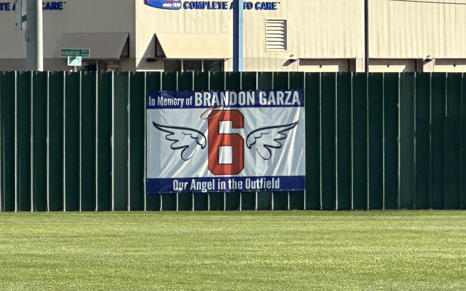 Central Baseball honors Brandon Garza, their teammate who died in 2023.