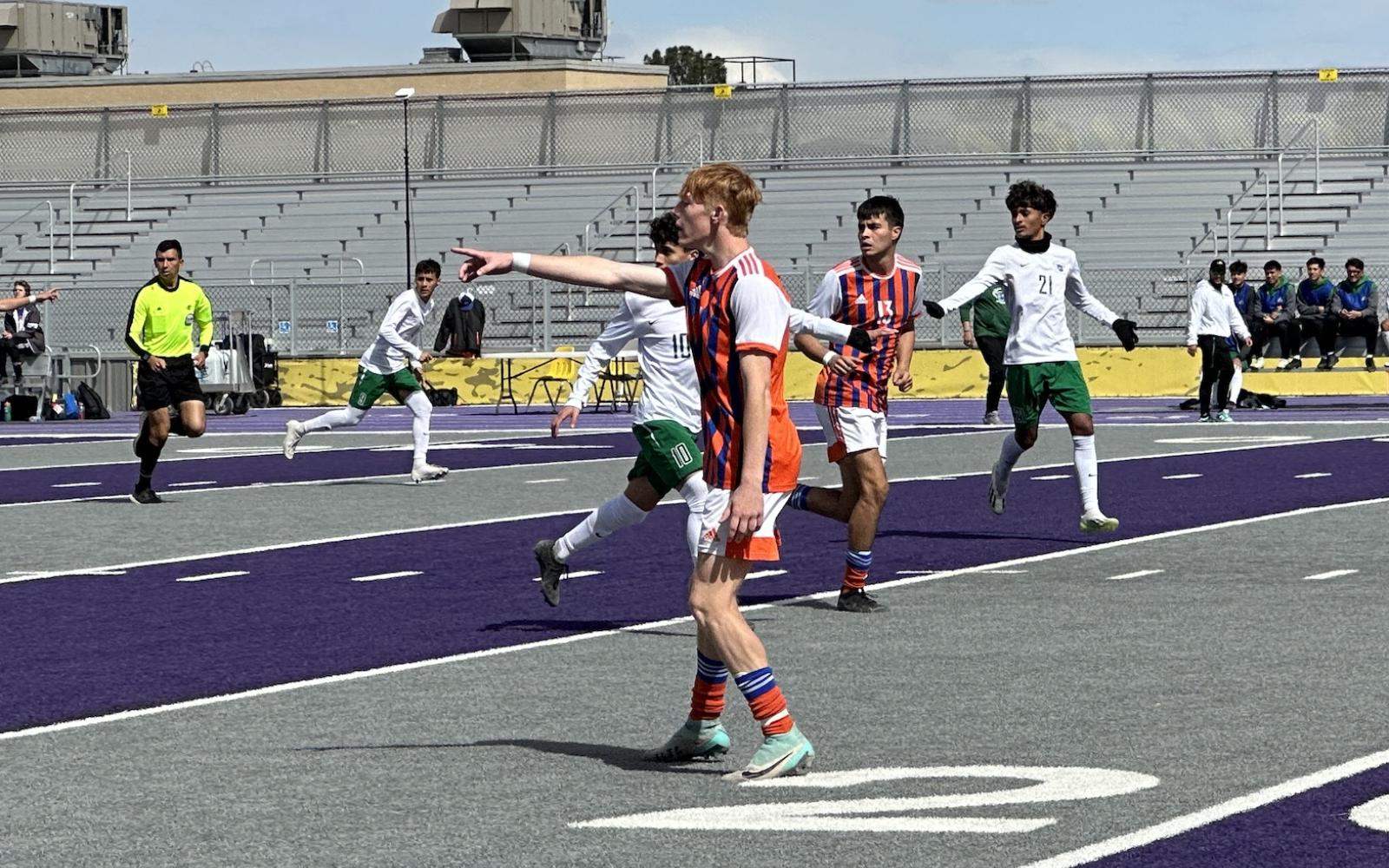 Central Bobcats Soccer in action against El Paso Montwood 2024