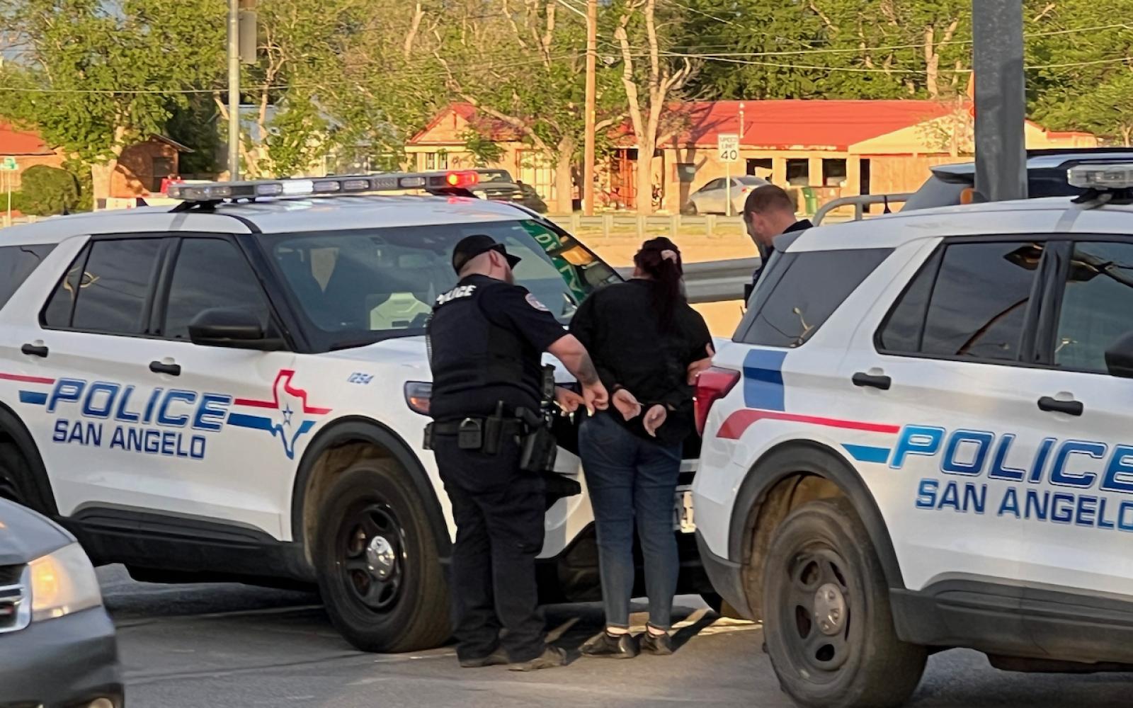 Driver was arrested for suspicion of DWI following a spectacular rollover crash on Tuesday, April 16, 2024.