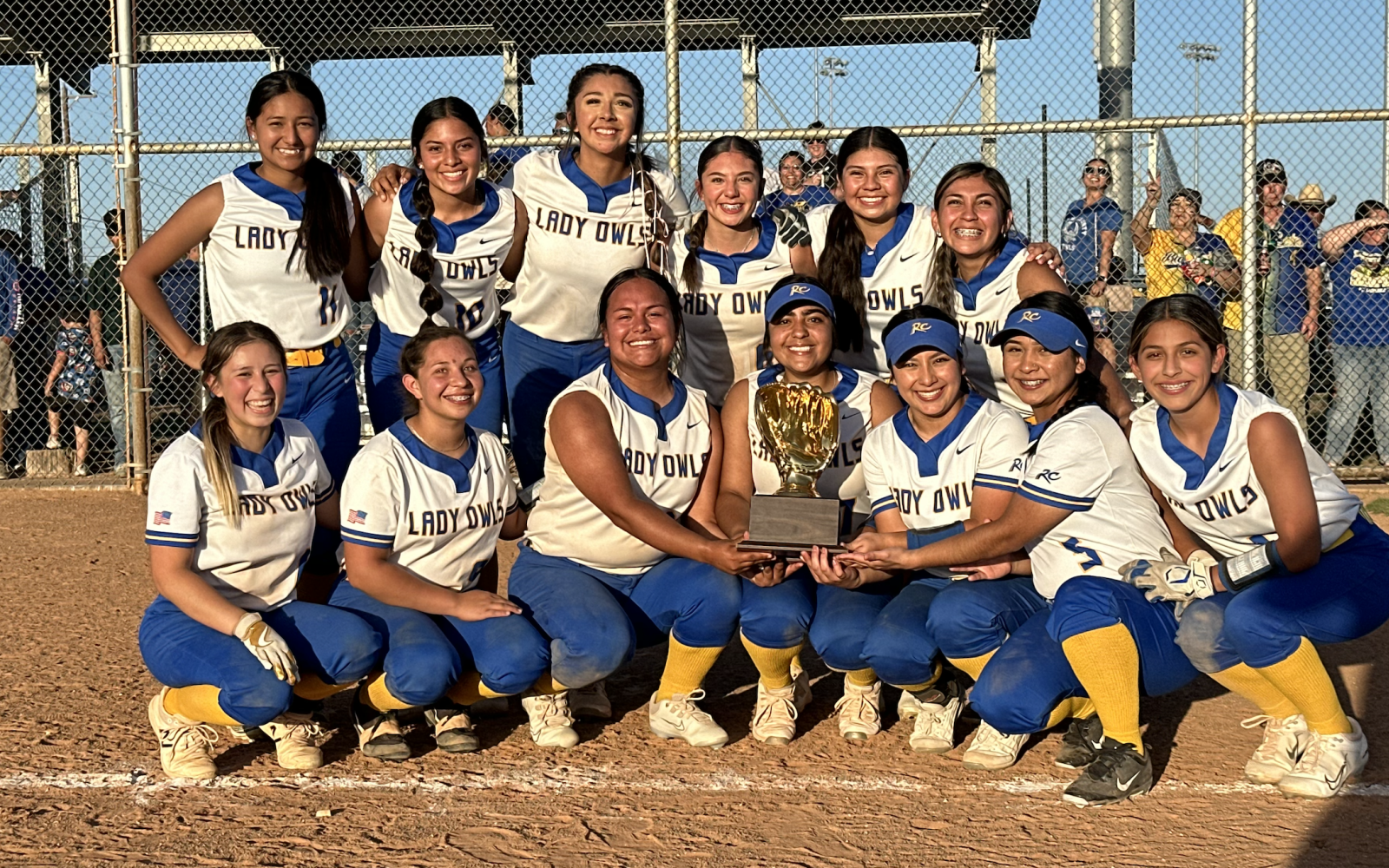 2024 Bi-District Champions: Reagan County Lady Owls 