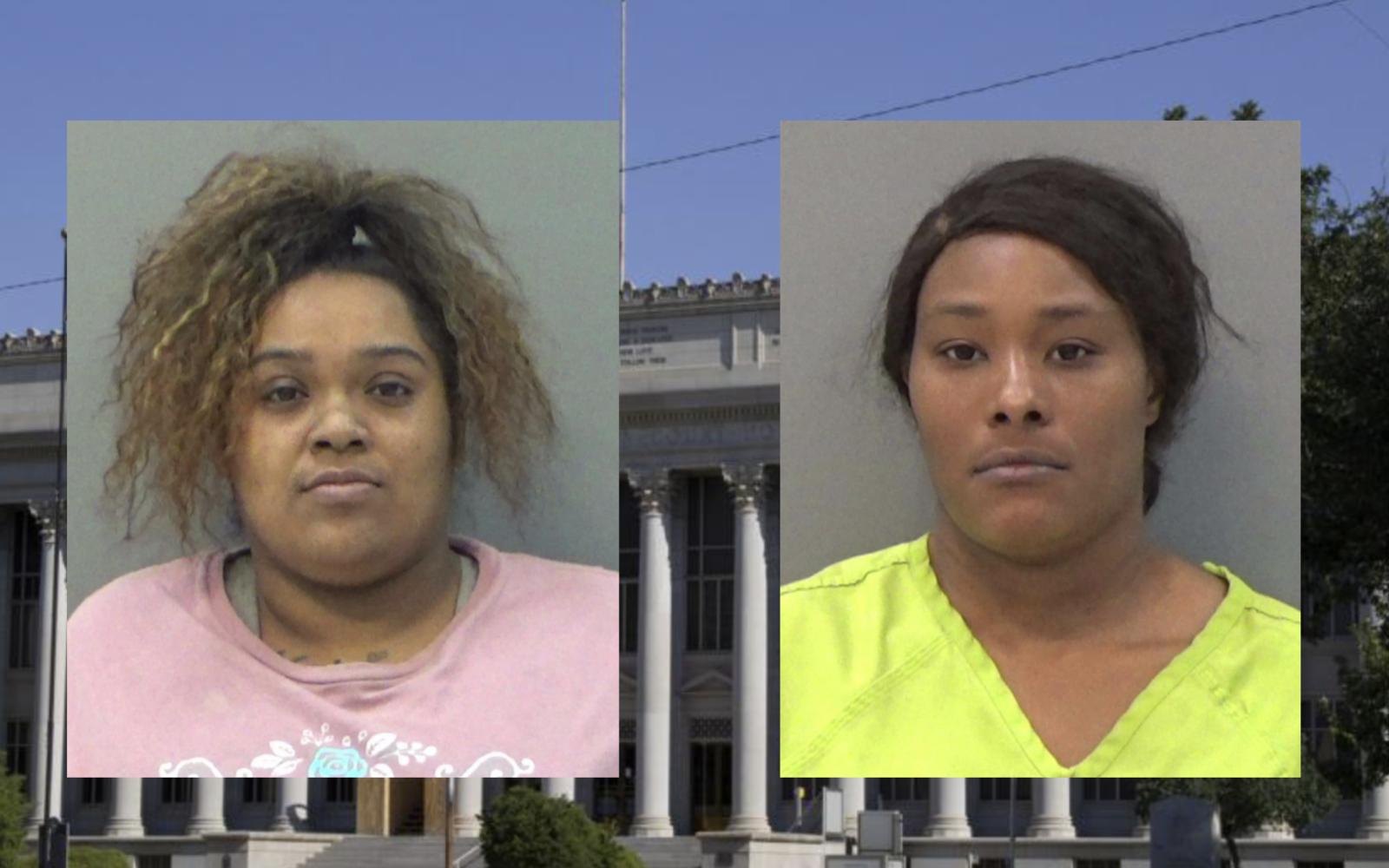 Ebony Gasca (Left), Shevetra Mathis (Right), Indicted