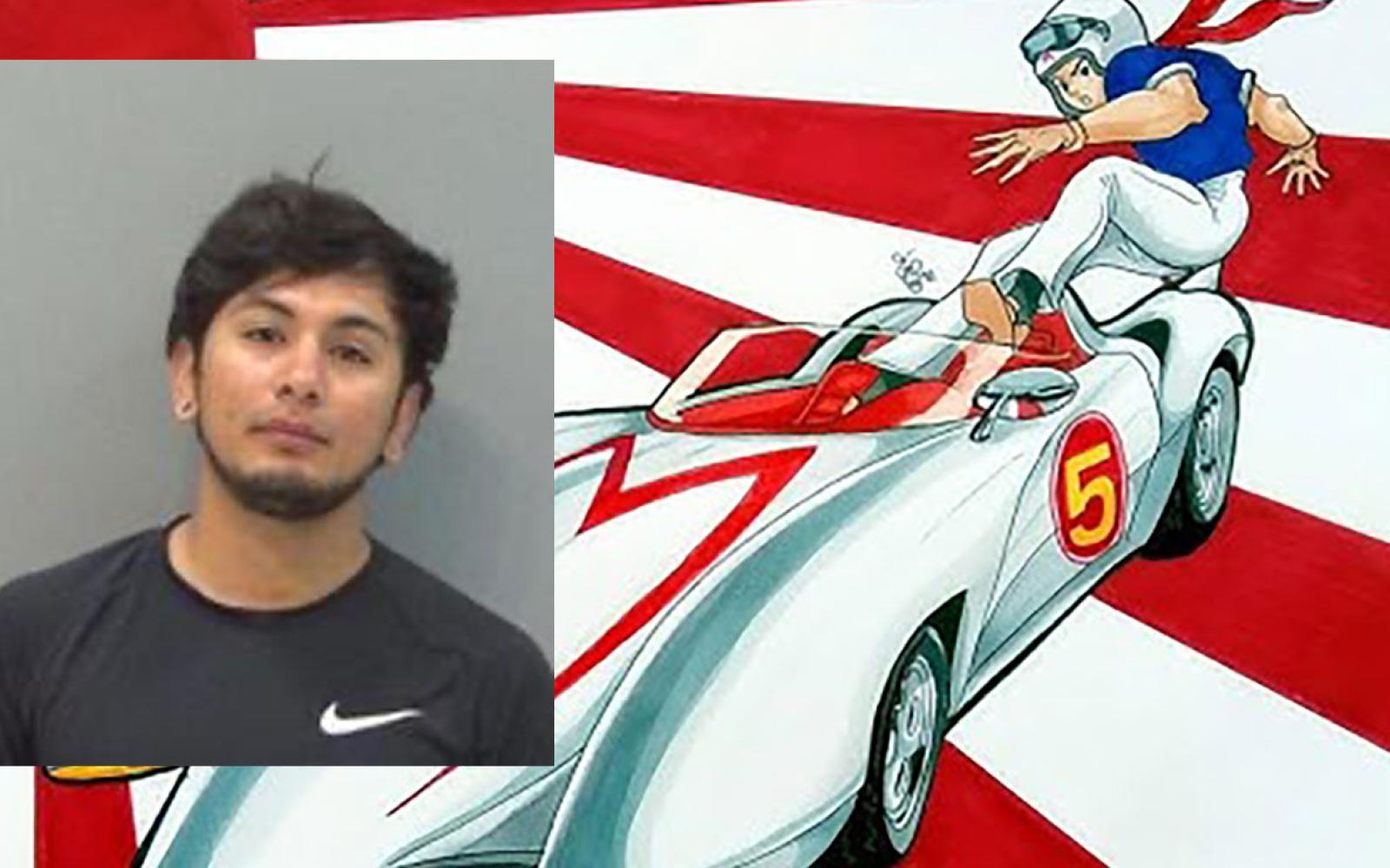 "Speed Racer" Jaime Almaguer, 25, of San Angelo was arrested on May 15, 2024.