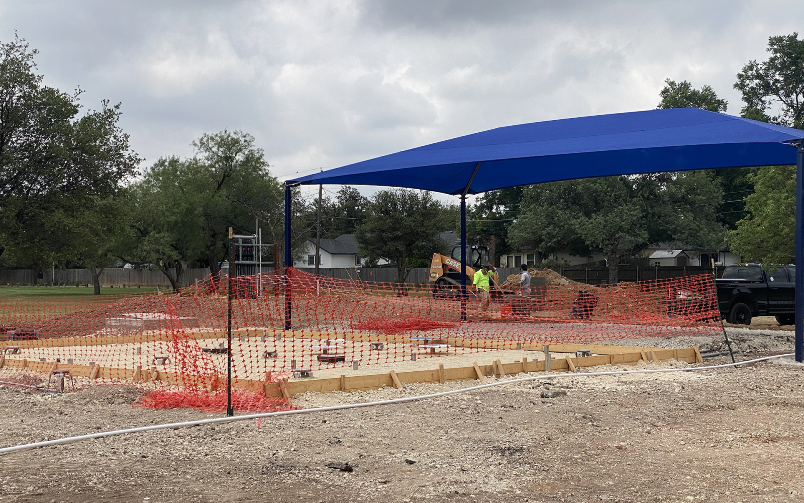 San Angelo's First Splash Pad Work