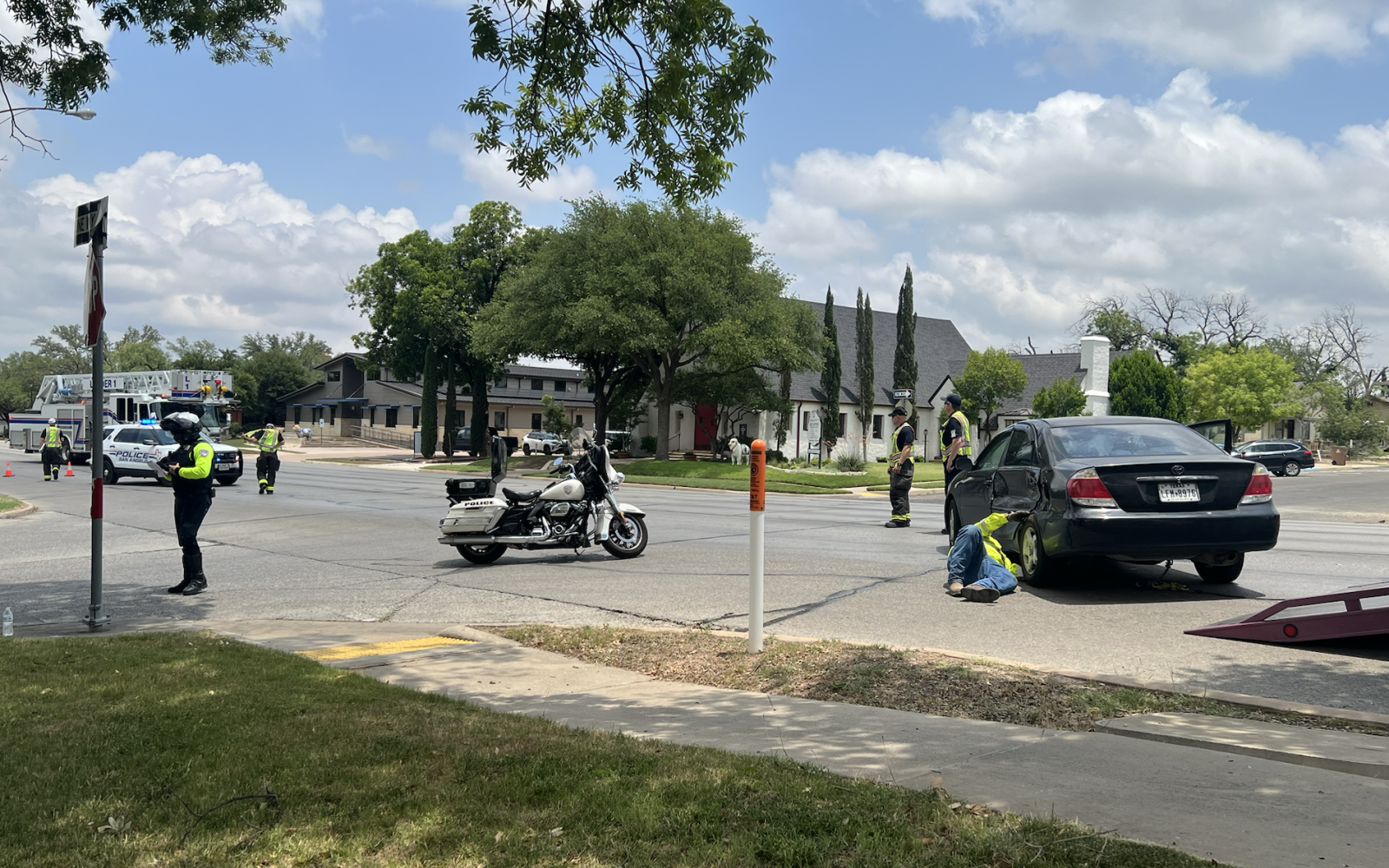 Crash on South Abe Street