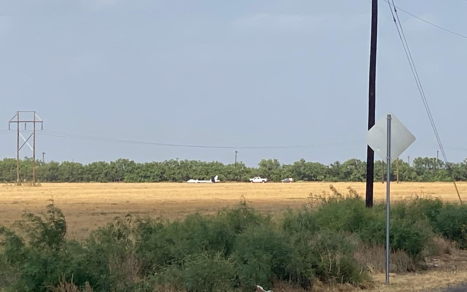 Border Patrol Drone Crash Lands While Inbound to Mathis Field