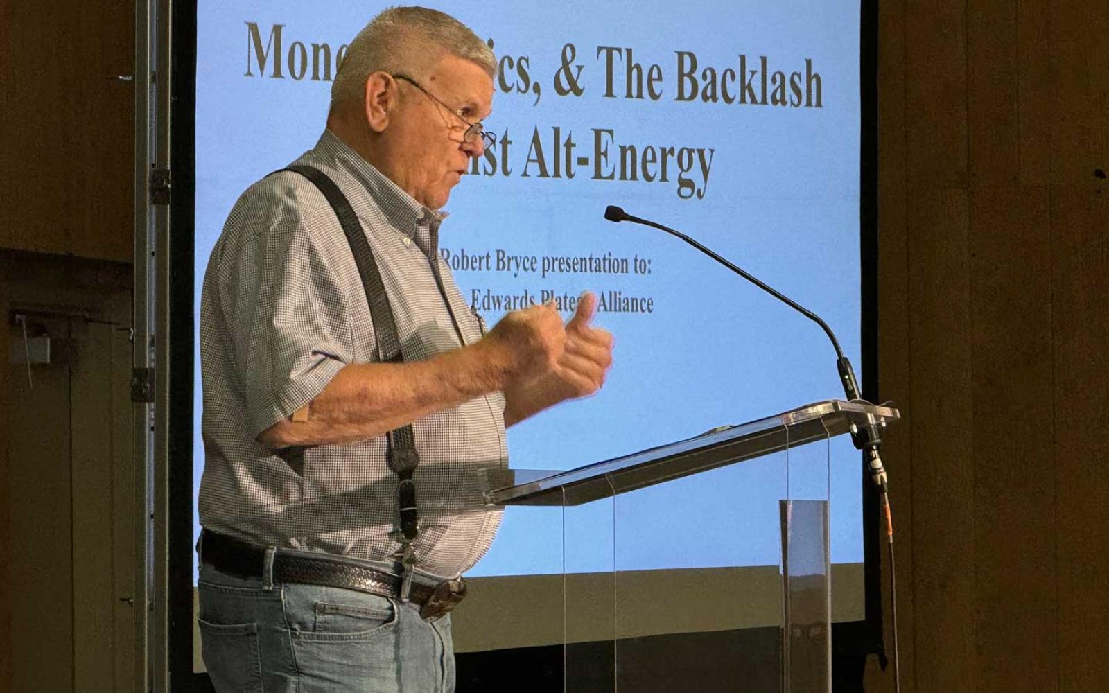 Phil McCormick, a ranch appraiser, asked the attendees, “What do you want your land to look like in 50 years?”