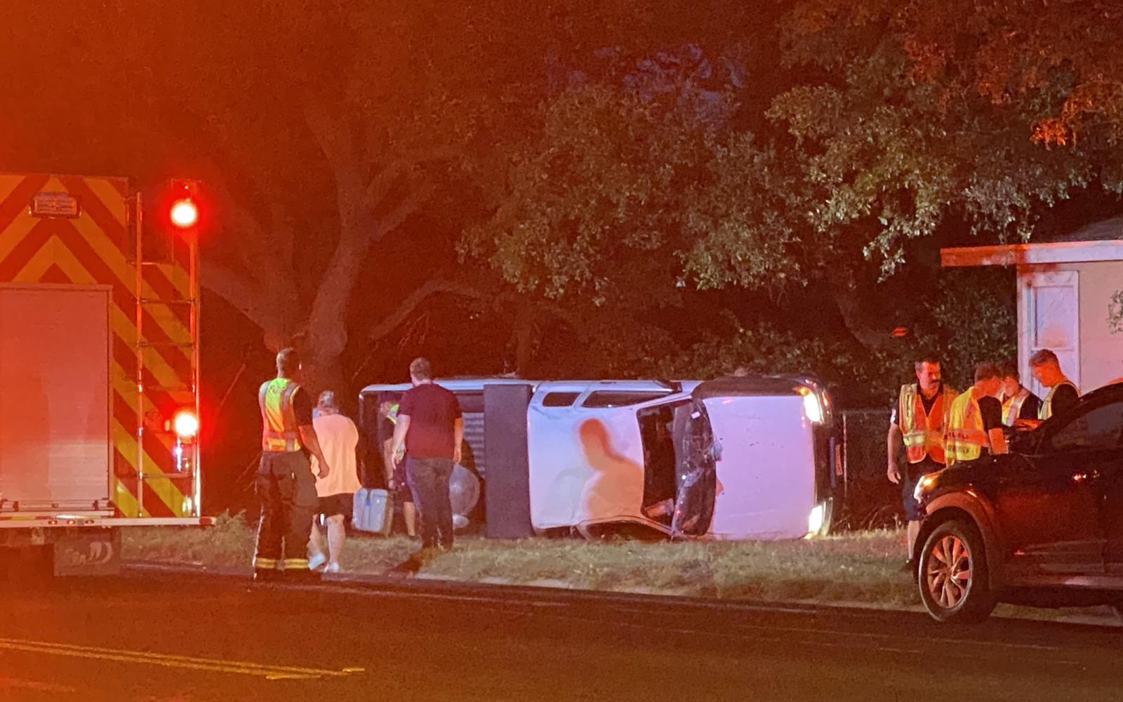 Rollover Crash on Johnson St.
