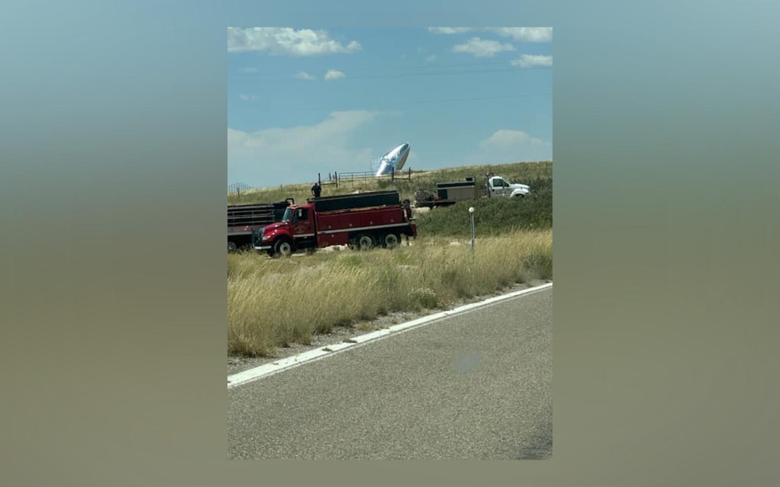 Runaway Research Balloon Leads Firefighters on a Wild Chase