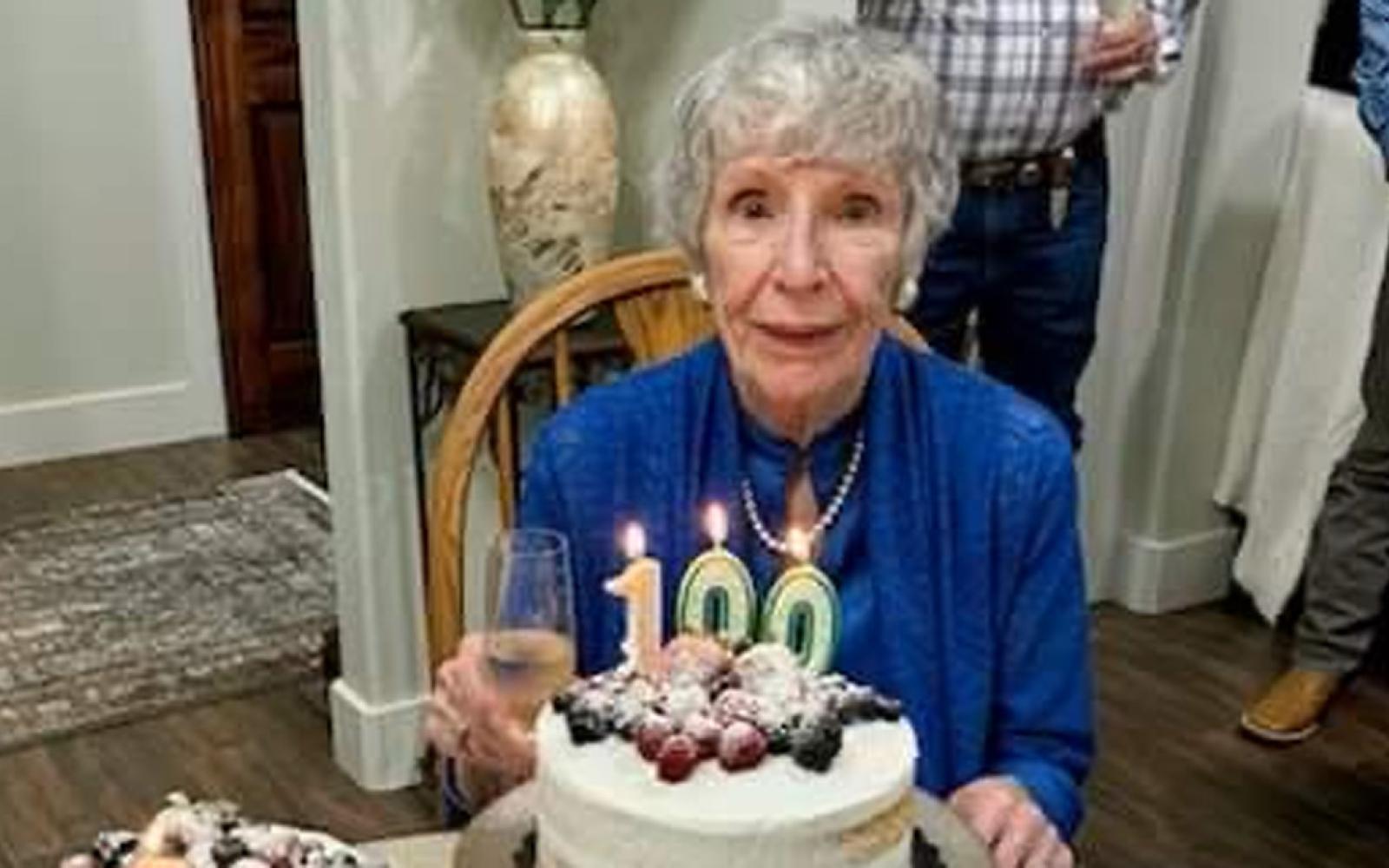 Janice Melone of San Angelo celebrated her 100th birthday on September 28, 2024.