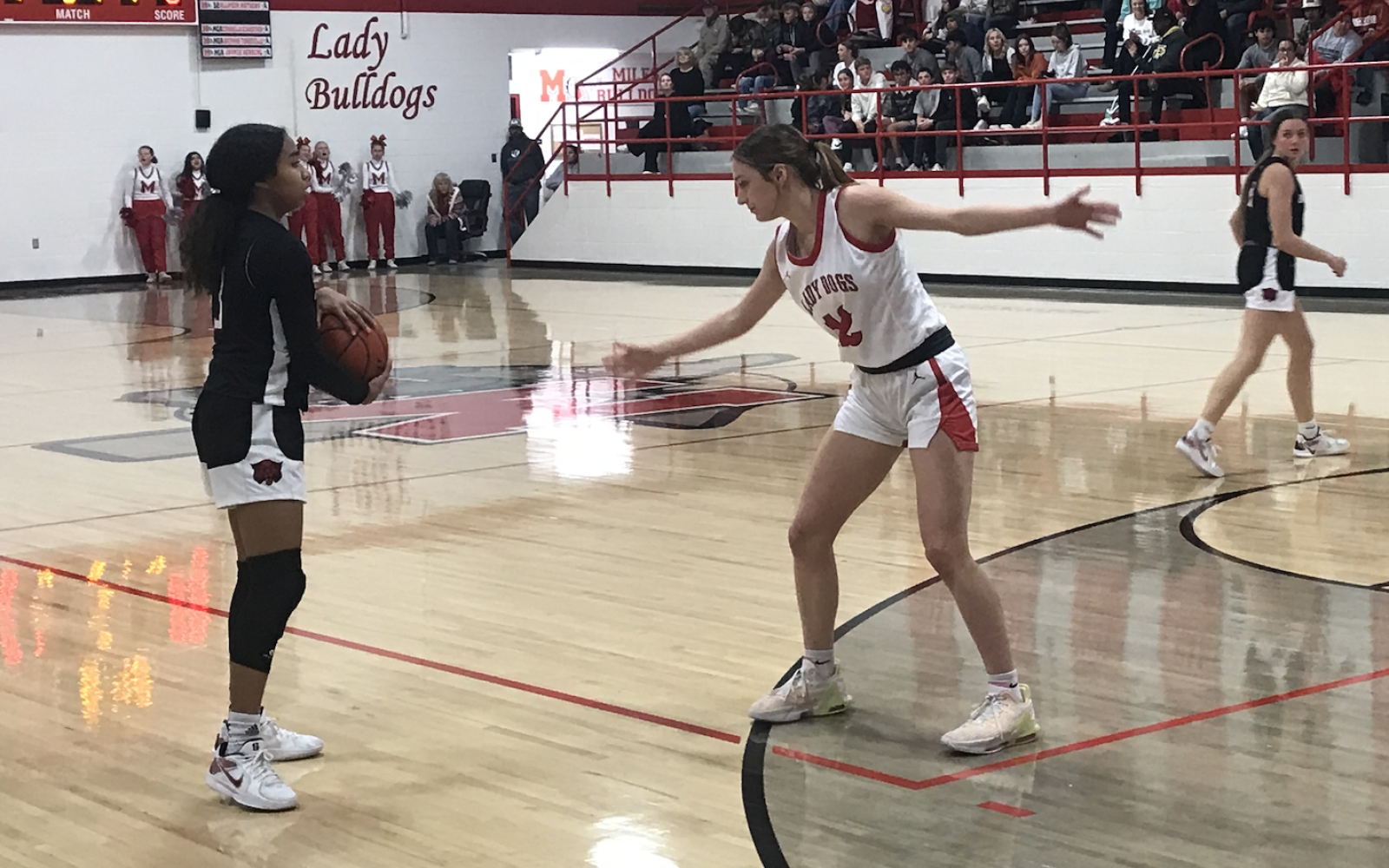 Ballinger's Matilda Galvan scored 18 points and crossed over the 1,000-point mark for her career in a 39-37 win over Miles on Tuesday, Jan. 21, 2025.