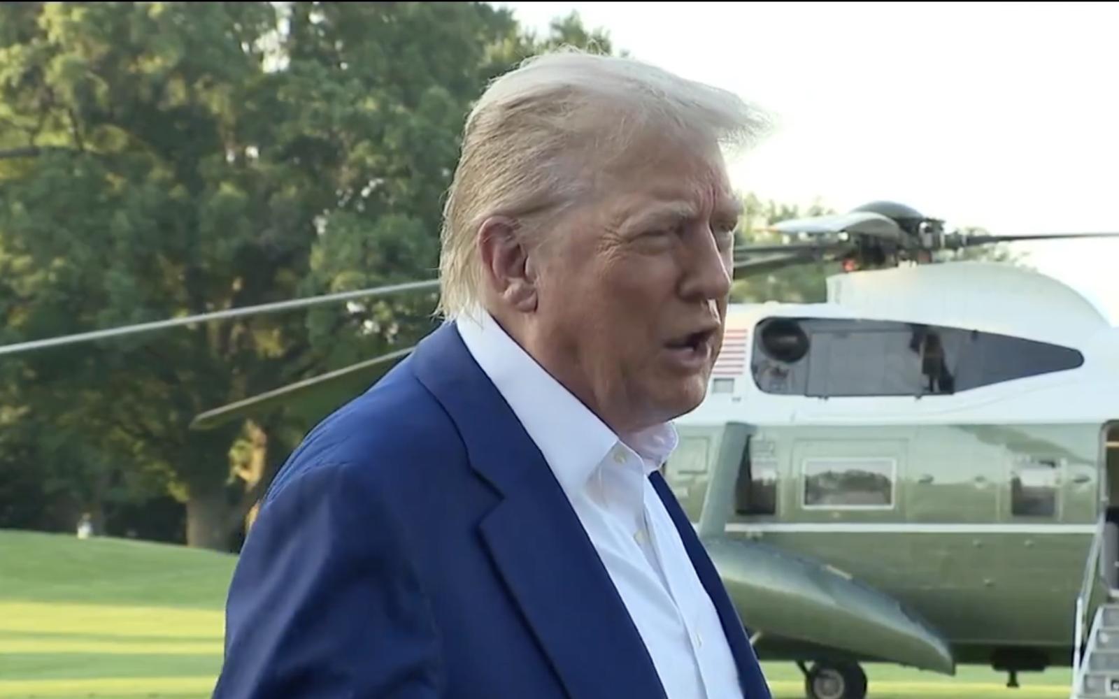 President Trump Speaks to the media on Tuesday, June 24