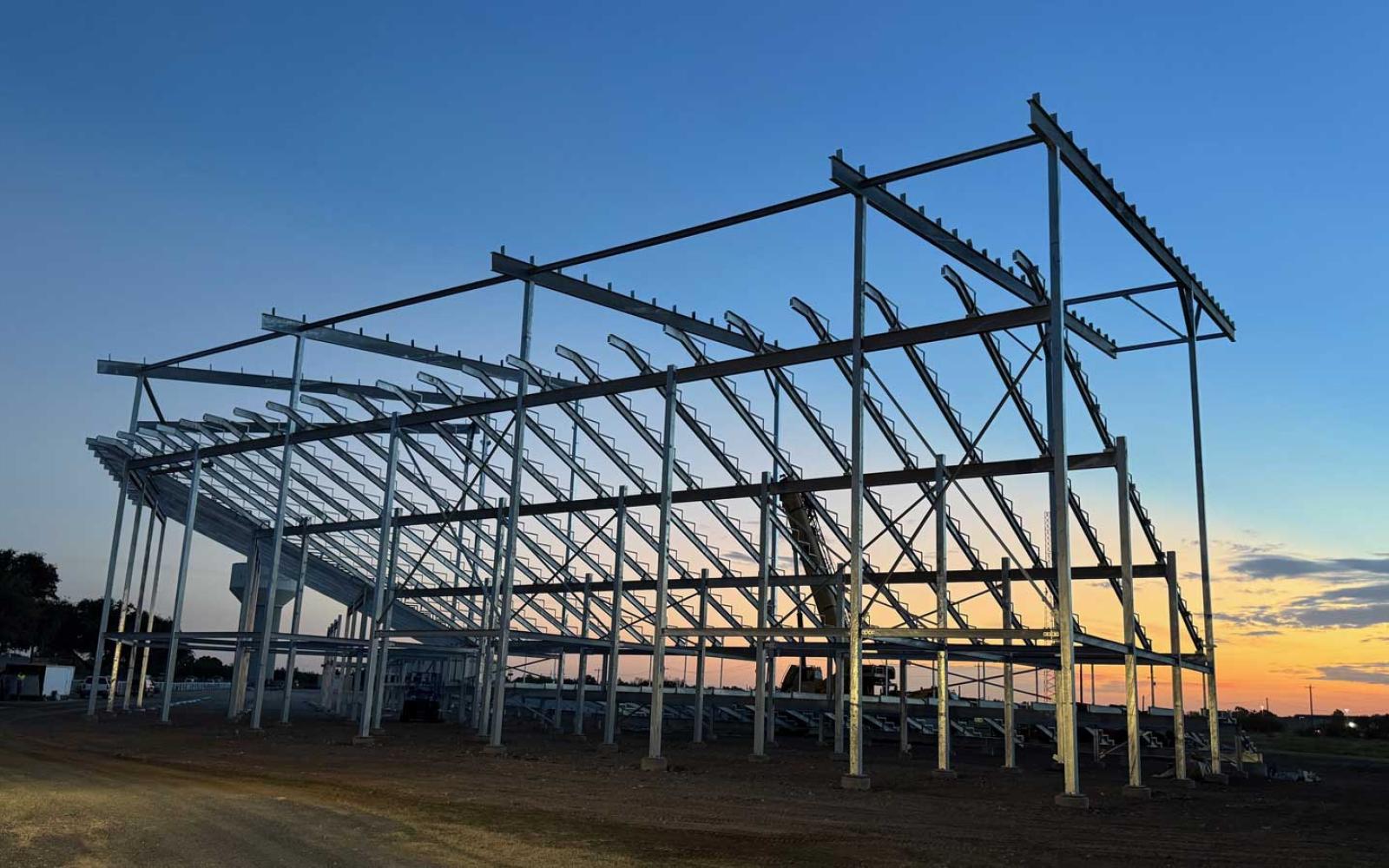 The new stands are a $4 million project paid for by the San Angelo Stock Show and Rodeo Association.