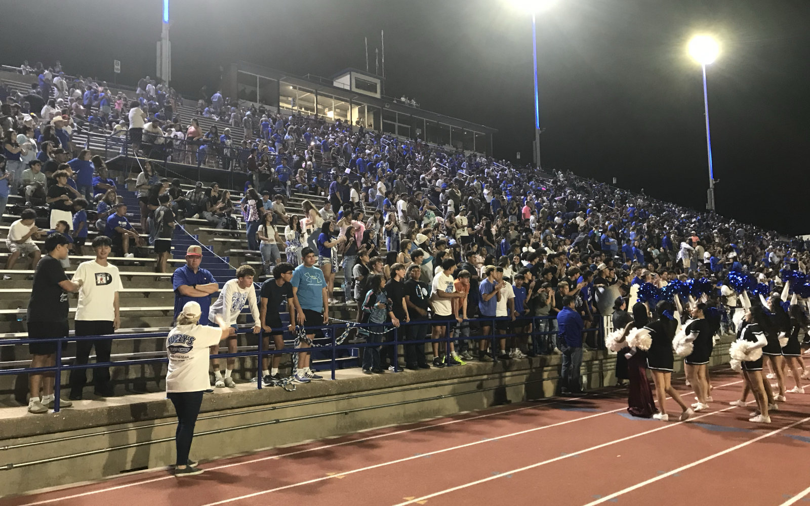 There was a large crowd in attendance for Lake View against Lubbock High on Friday, Sept. 19, 2025, at San Angelo Stadium.