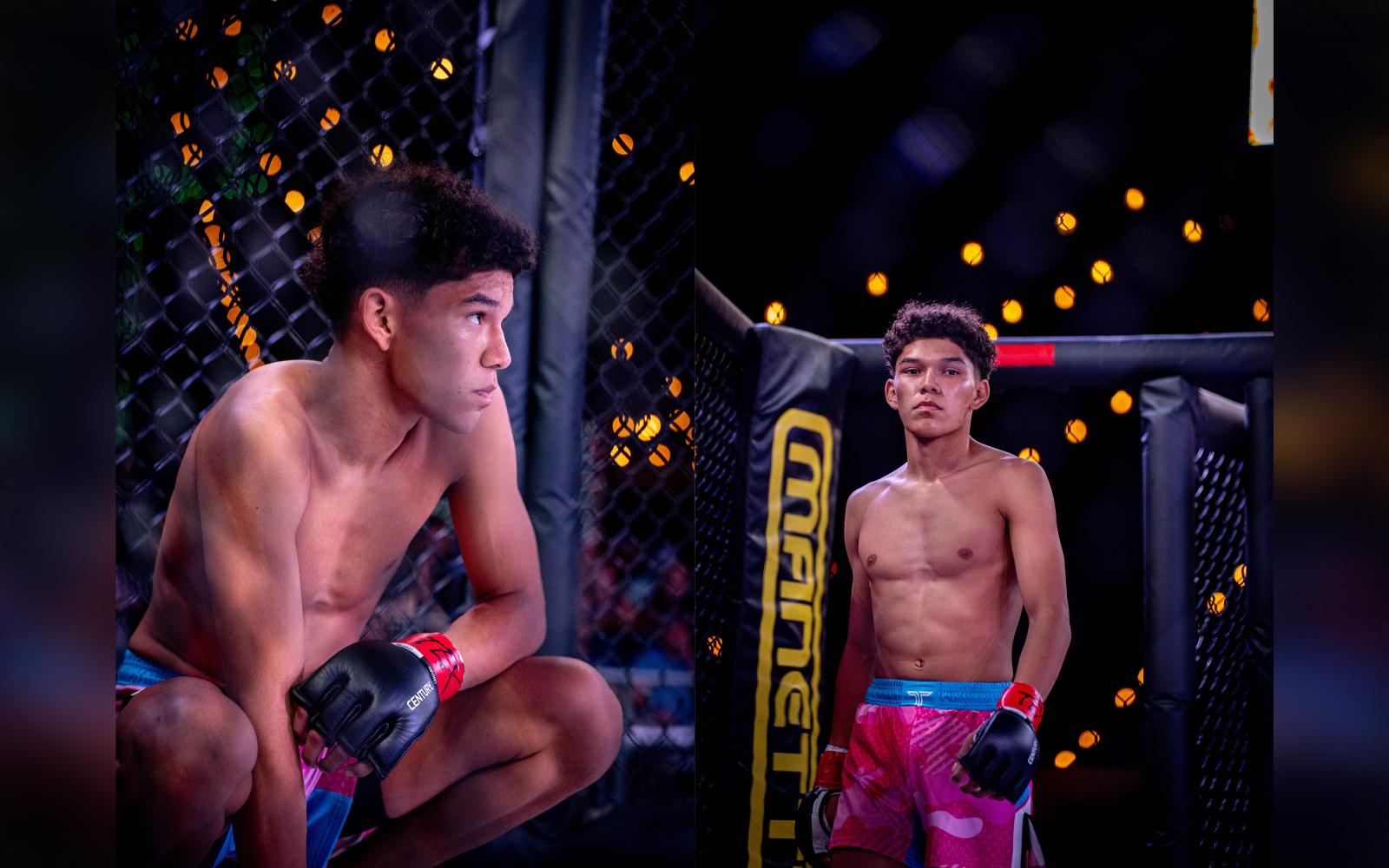 Caleb Arredondo prepares for his MMA debut at The Tailgate Fight Night in Midland on Sept. 20, 2025. (Cory Hamilton Photography)